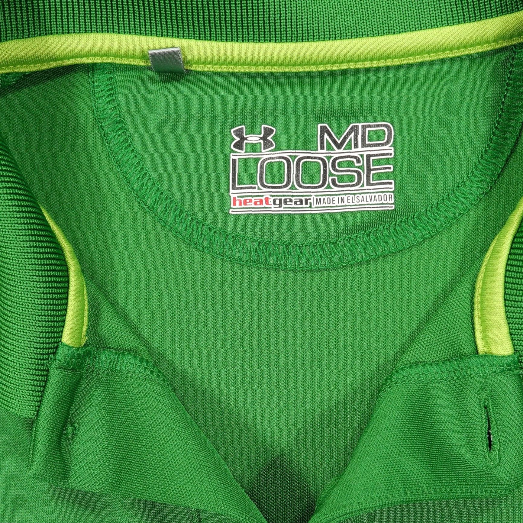 Under Armour Under Armour Polo Shirt Mens M Green HeatGear Loose Performance Golf Shirt Size US M / EU 48-50 / 2 - 3 Thumbnail