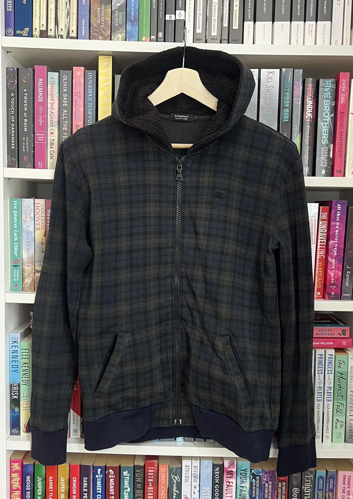 Burberry Burberry Black Label Tartan Hoodie Sweater Size US M / EU 48-50 / 2 - 1 Thumbnail