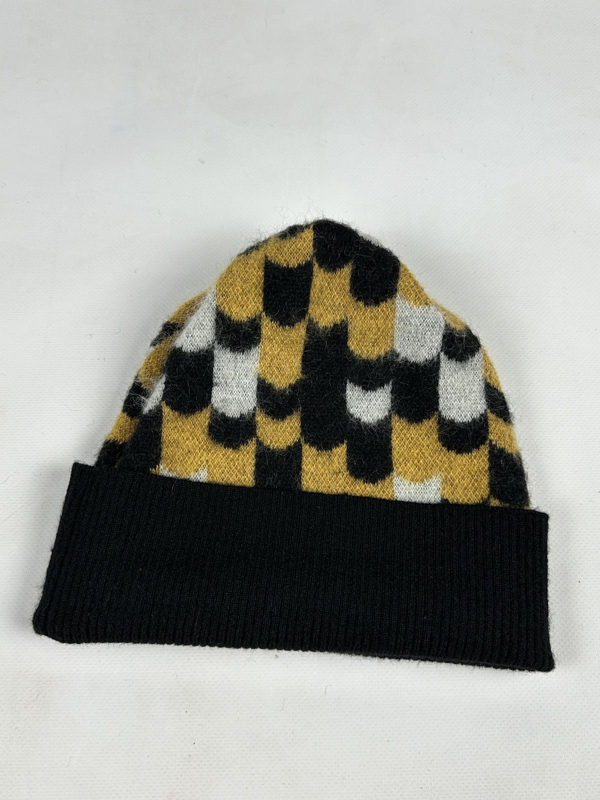 PRADA ニット帽　FW 2007 コレクション Prada Mohair Mohawk Beanie Hat FW 2007 Runway | Grailed