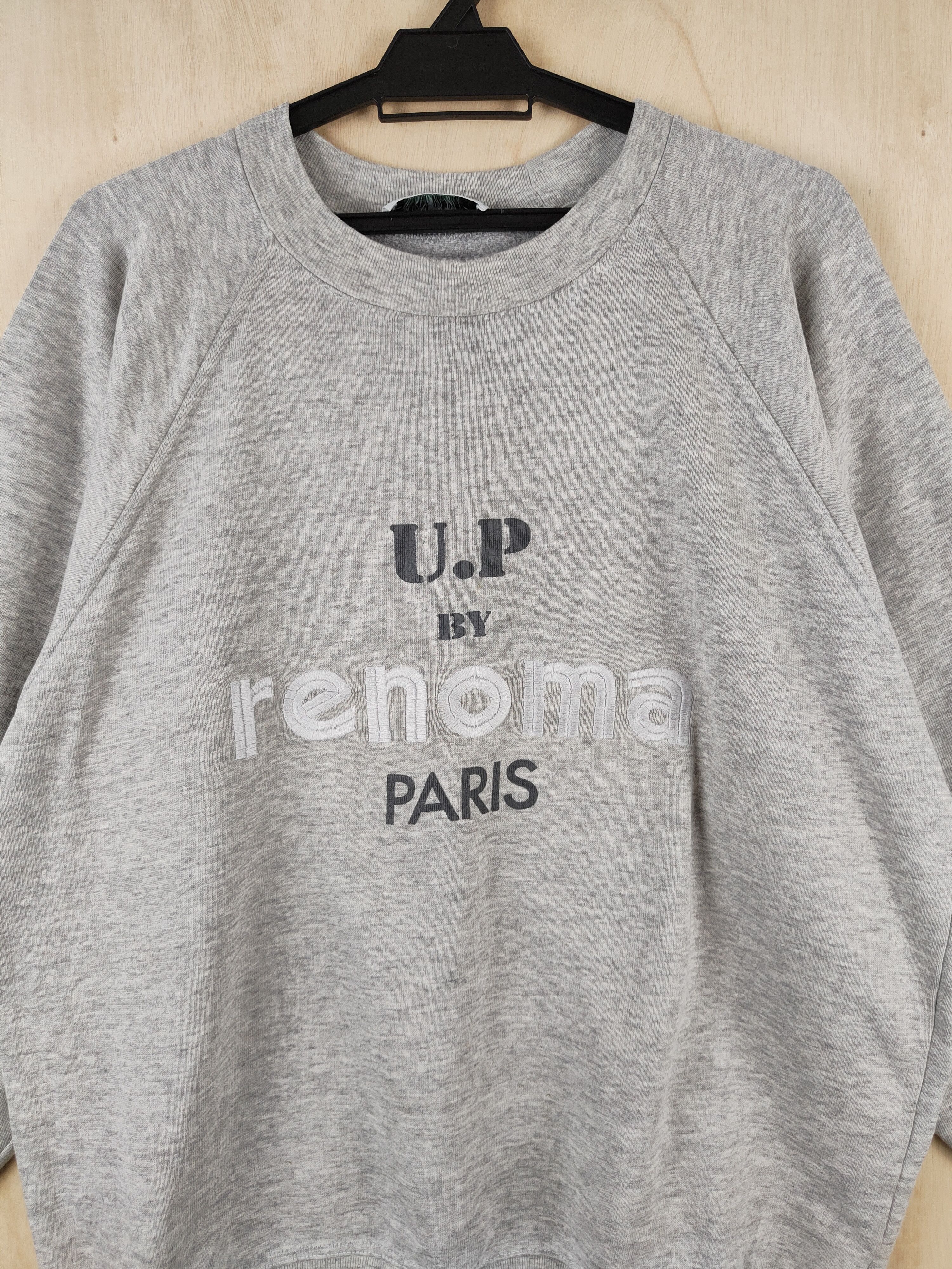 Renoma U.P Renoma Gray vintage Sweatshirts #S2470 Size US M / EU 48-50 / 2 - 2 Thumbnail