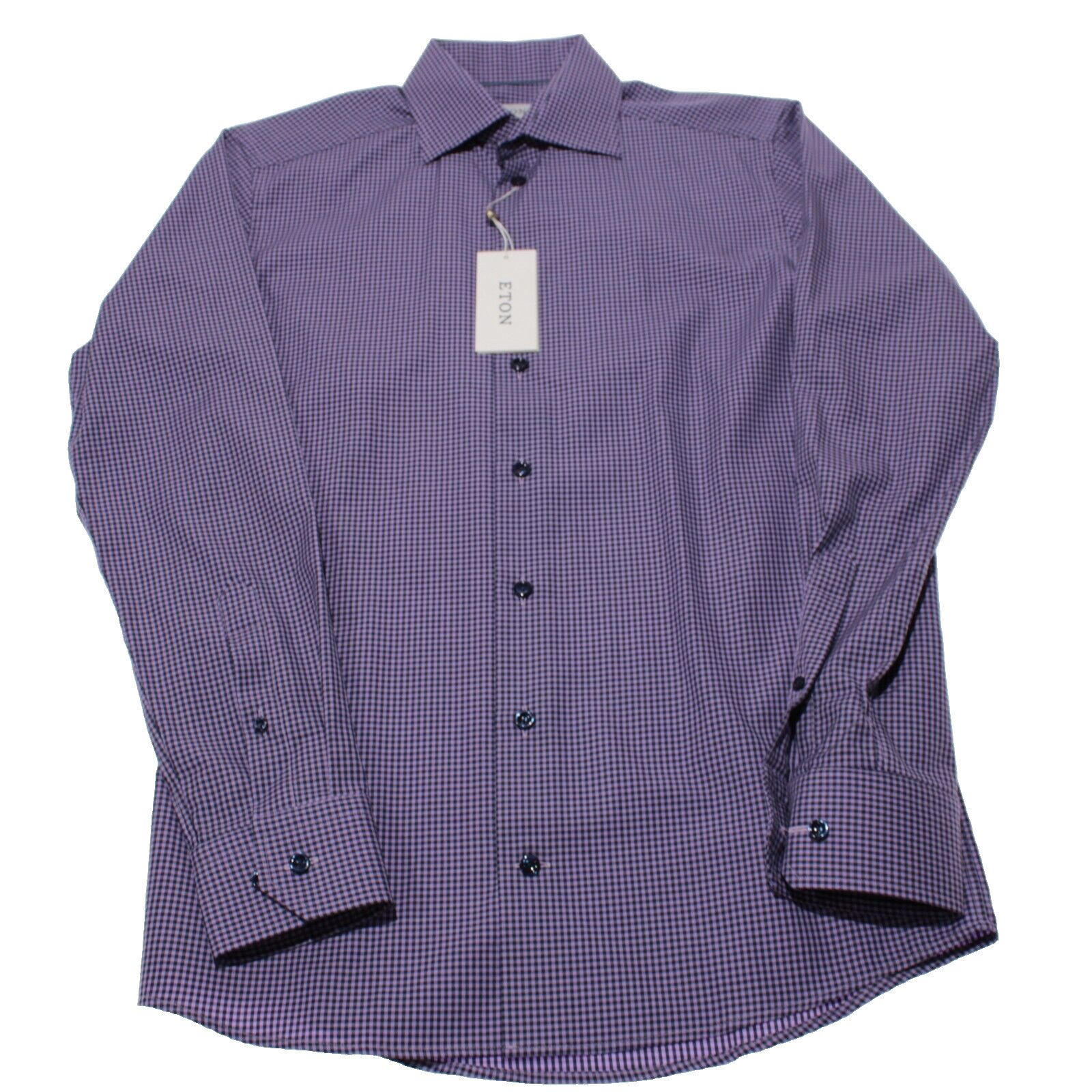Eton Eton New with tags Shirt Size S US In Purple Size US S / EU 44-46 / 1 - 3 Thumbnail