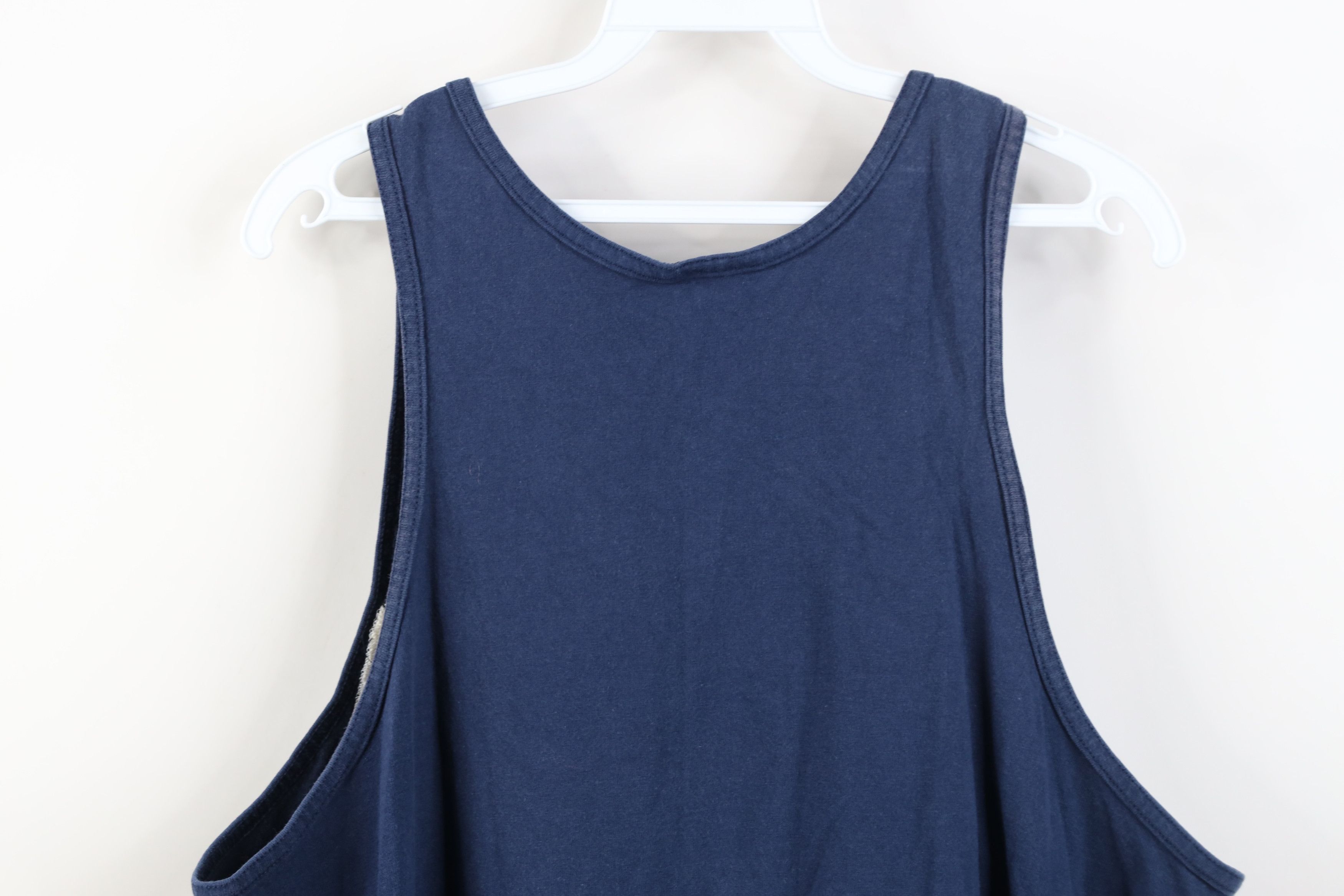 Vintage Vintage 90s University of Michigan Tank Top T-Shirt Blue USA Size US L / EU 52-54 / 3 - 12 Thumbnail