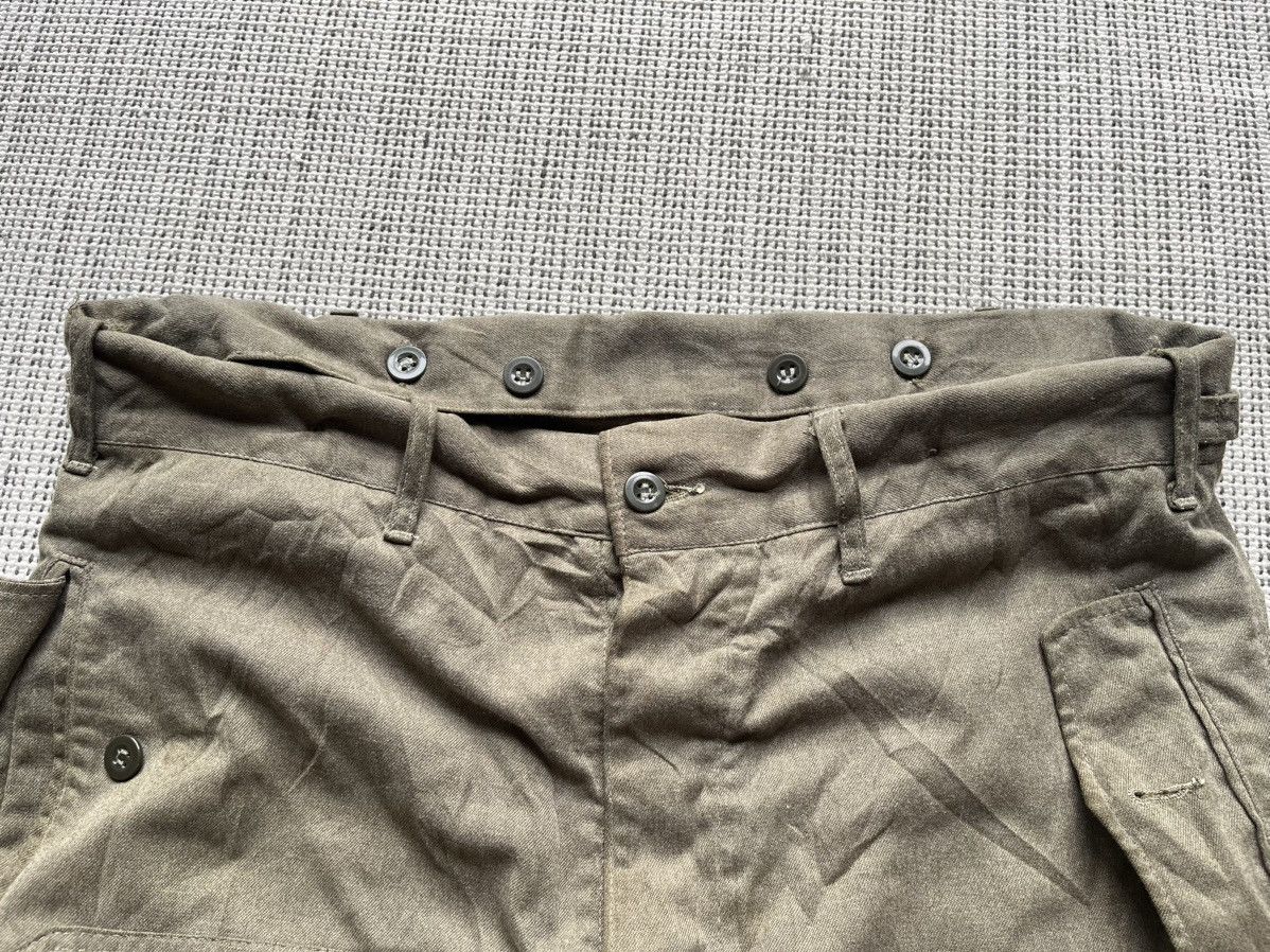 Vintage RARE 🔥 vintage Army pants double knee Czech military Size US 34 / EU 50 - 7 Thumbnail