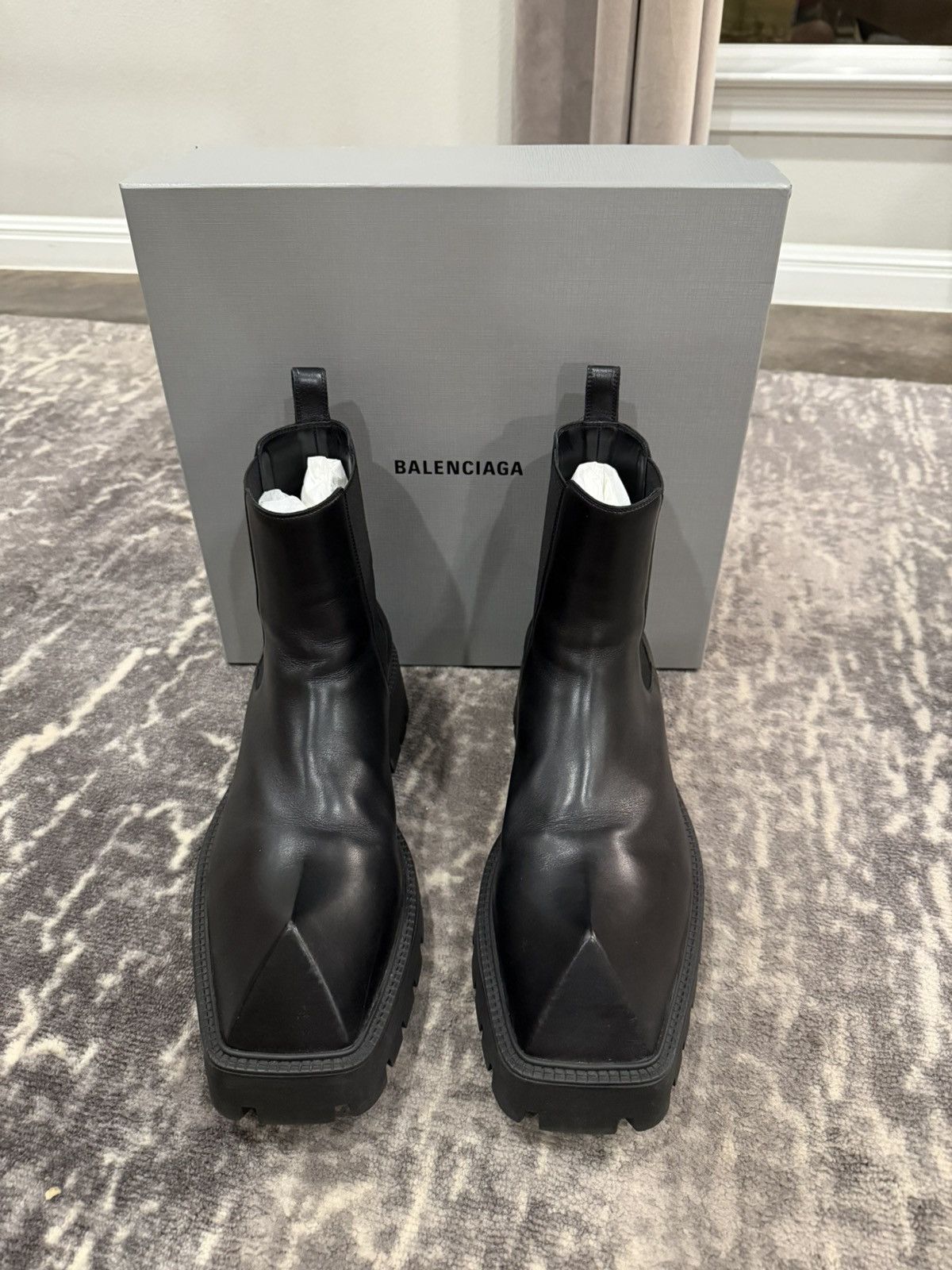 Balenciaga Balenciaga Rhino Chelsea boots size 46/13 US worn  display picture 2