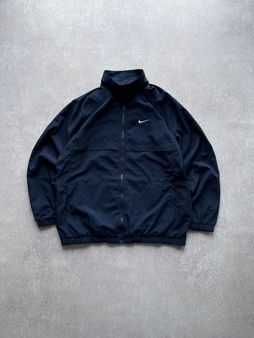 Nike × Vintage Vintage Nike Swoosh Nylon Olympic Jacket Y2K L Size US L / EU 52-54 / 3 - 1 Thumbnail