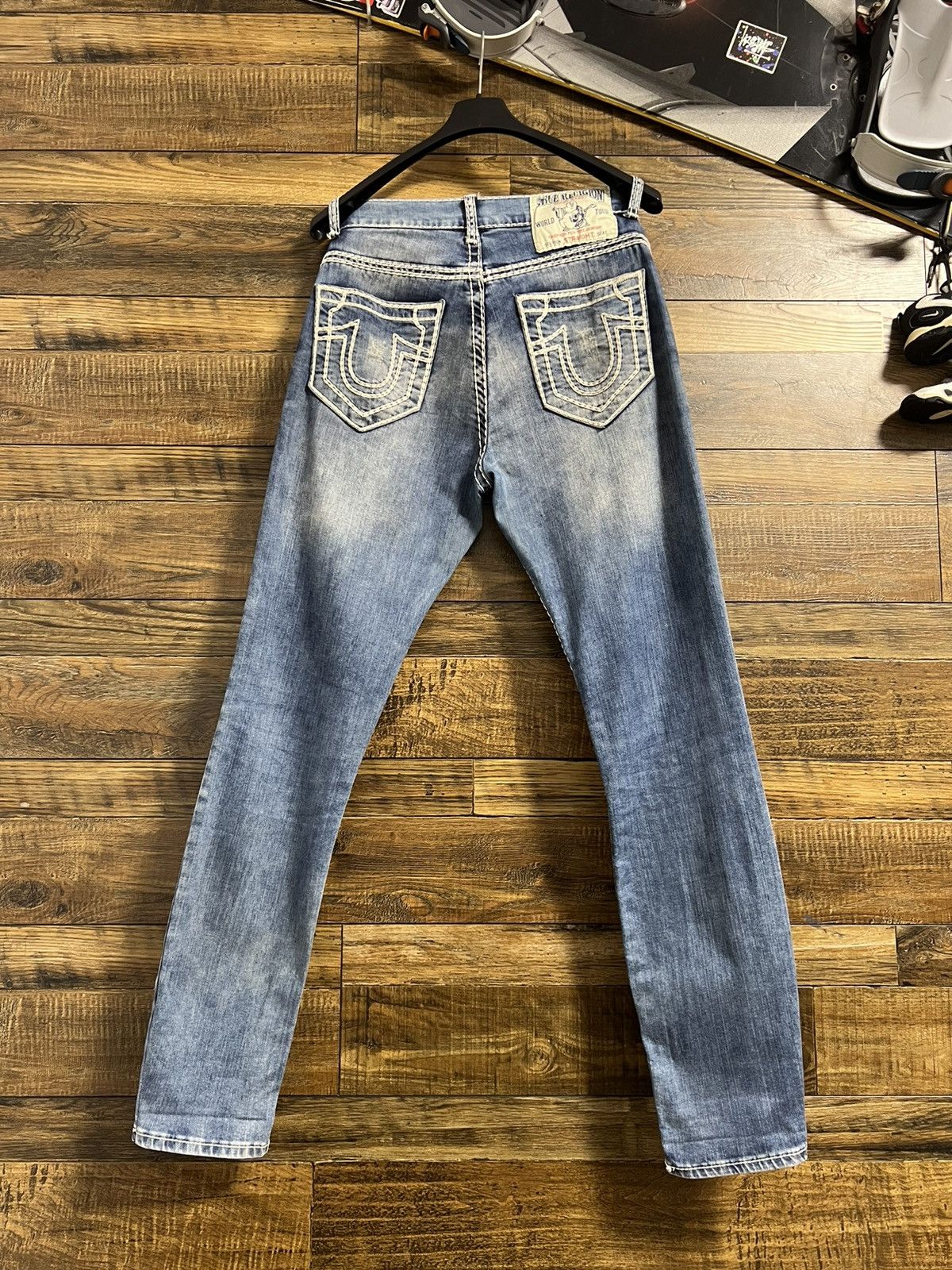 True Religion TRUE RELIGION MADE IN USA Vintage Y2K Denim Jeans Size US 32 / EU 48 - 1 Thumbnail