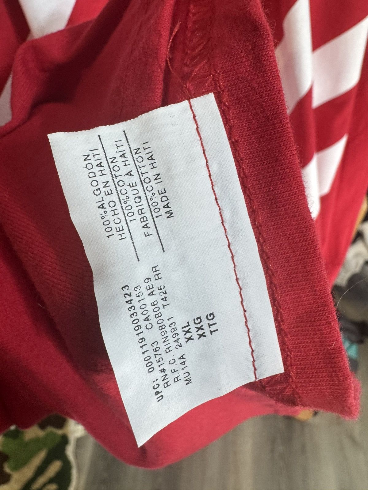 Off-White 🧀RARE🧀 OFF—-White x Wisconsin NEW Size US XXL / EU 58 / 5 - 5 Thumbnail