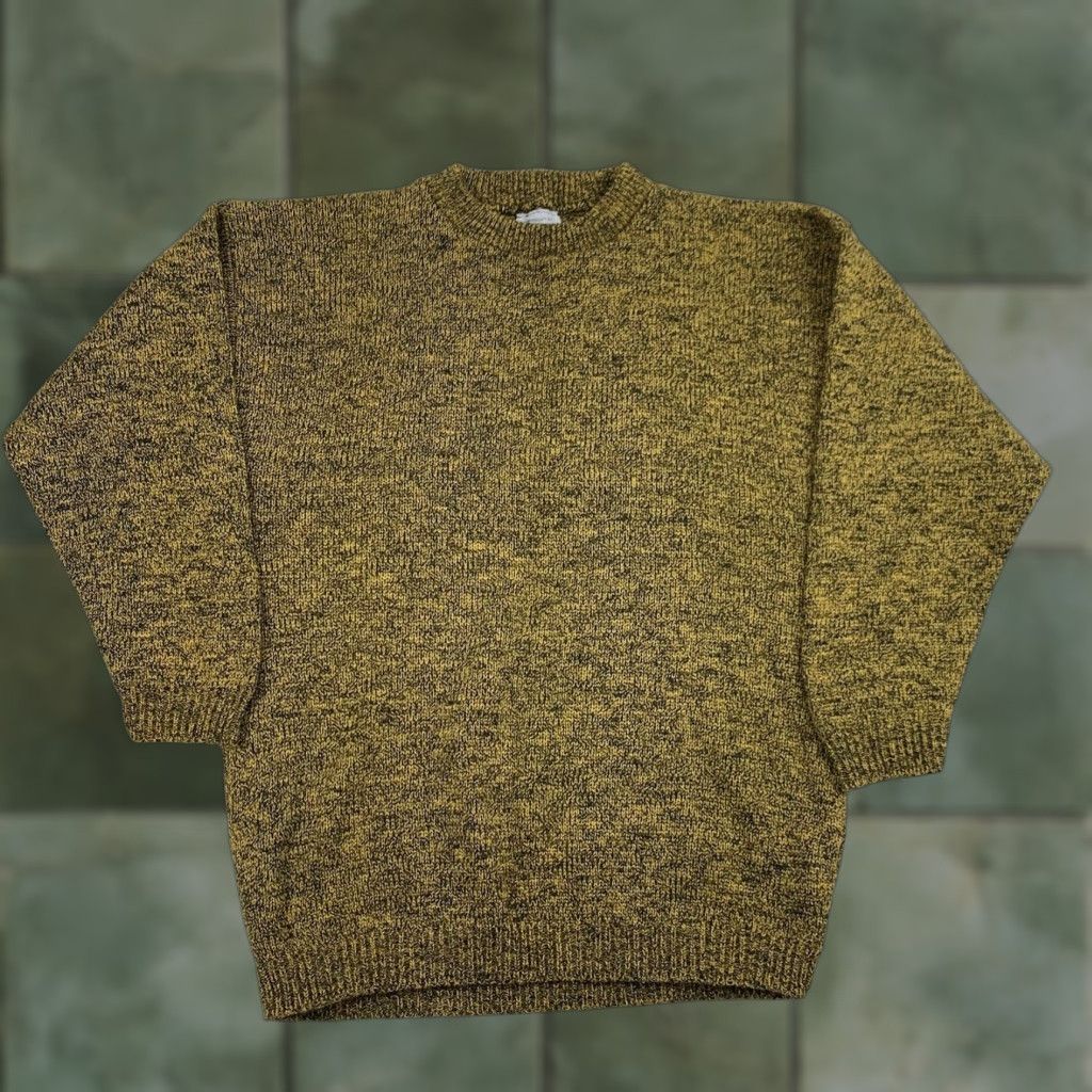 Vintage VINTAGE Spar Sweater Womens M Yellow Pullover 80s 90s Made In USA Shirt Womens Medium Yellow 90s 80s Spar Knitwear Crew Neck Long Sleeve Size M / US 6-8 / IT 42-44 - 1 Thumbnail