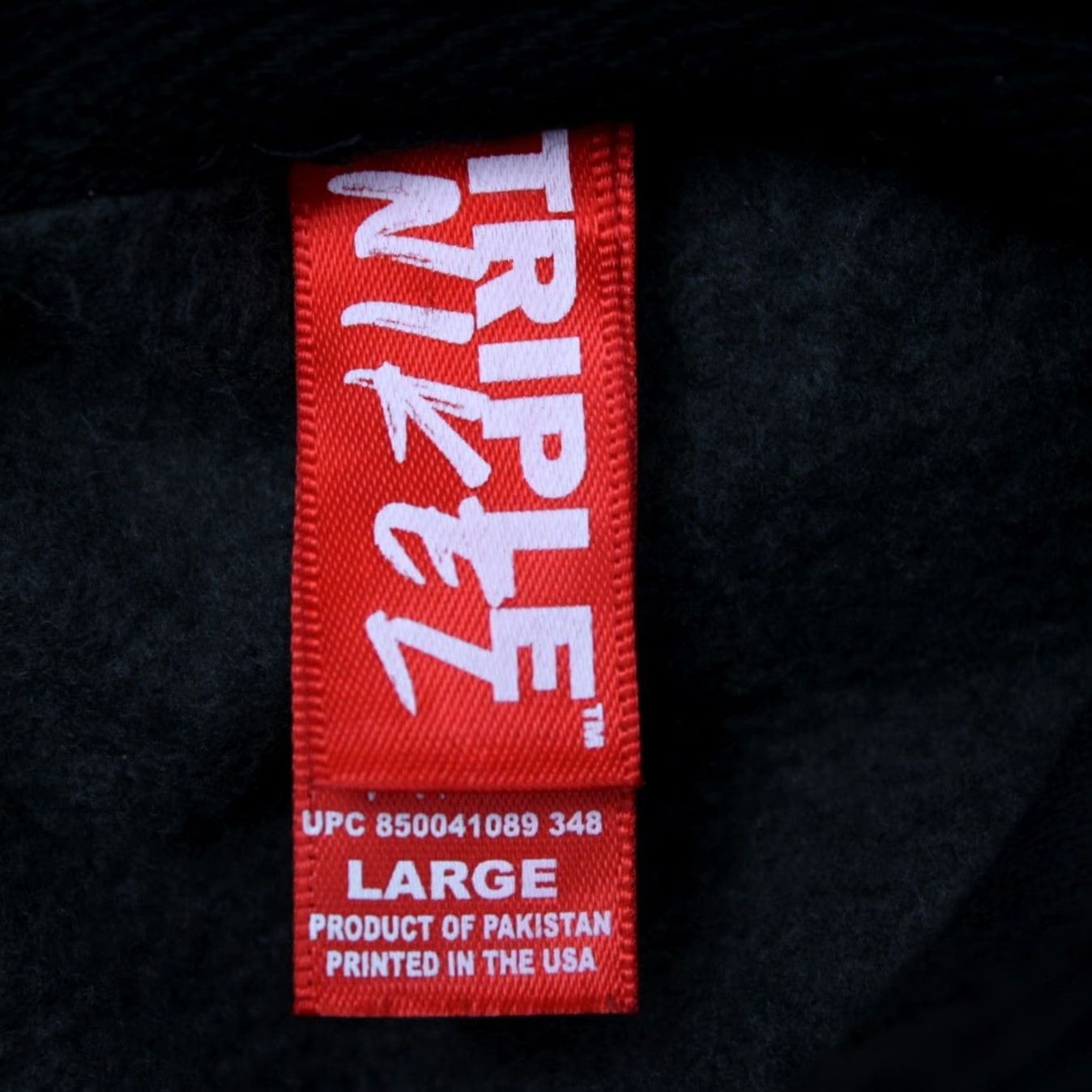 Vintage Triple 5 Hoodie Mens Large Black Camouflage Hooded Sweatshirt Nike? Size US L / EU 52-54 / 3 - 7 Thumbnail
