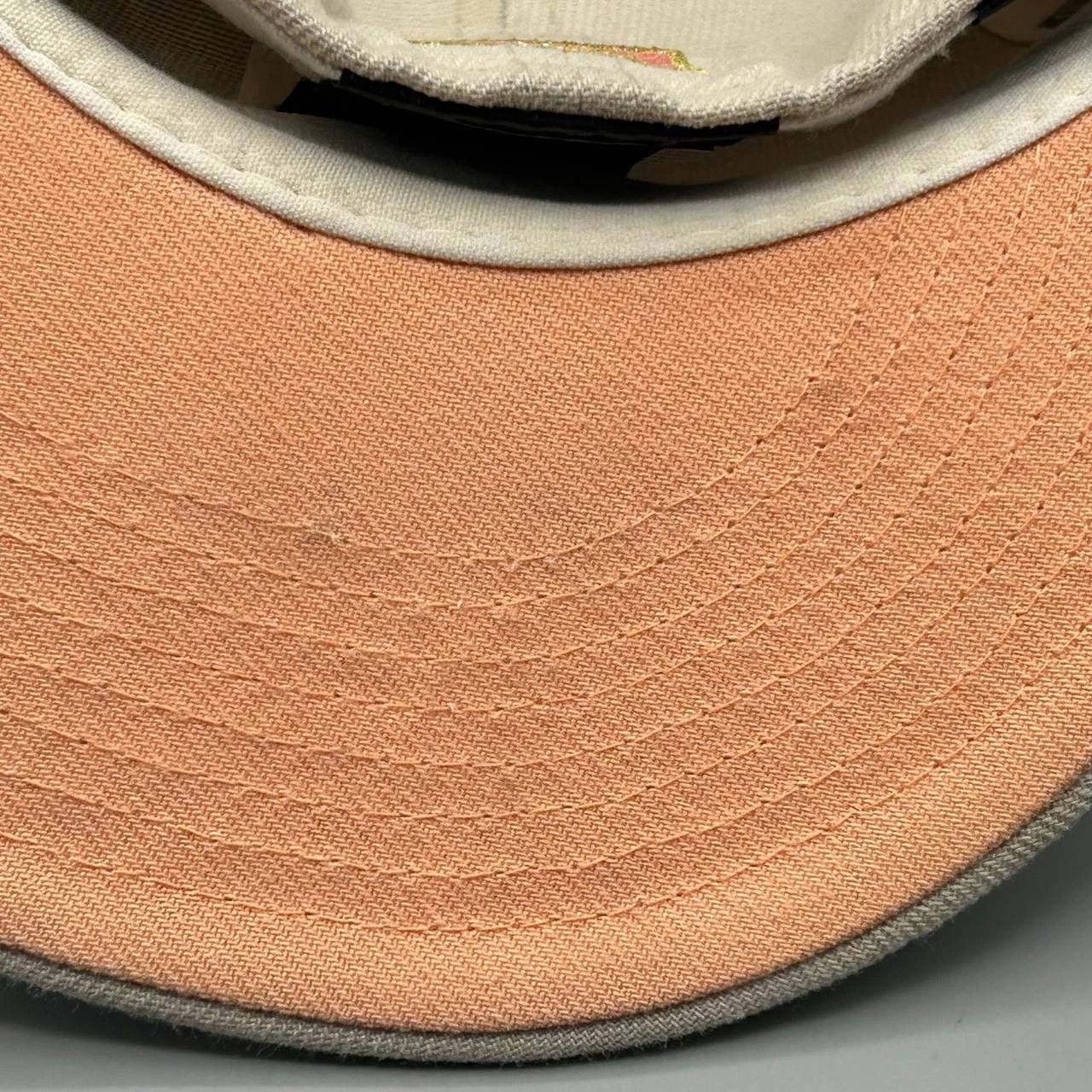 New Era Seattle Mariners Hat Men 7 1/2 Beige Pink MLB Fitted Cap Size ONE SIZE - 7 Thumbnail