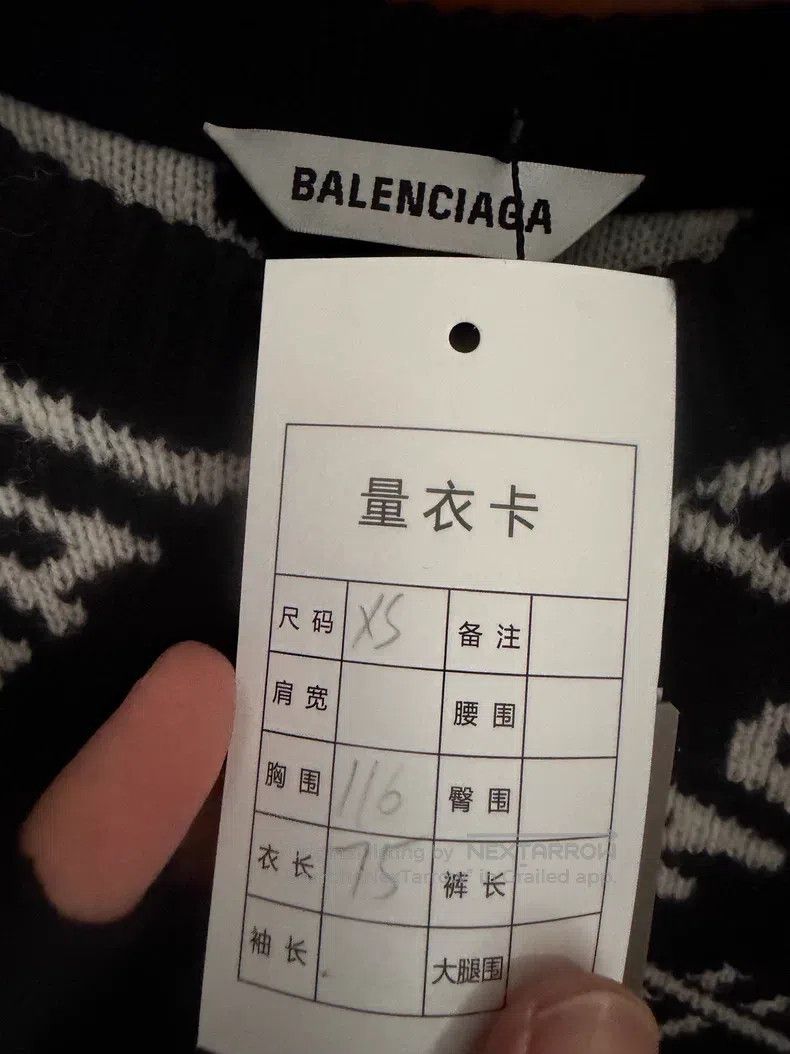 Balenciaga Balenciaga Year of the Ox Logo Sweater Size US XS / EU 42 / 0 - 3 Thumbnail