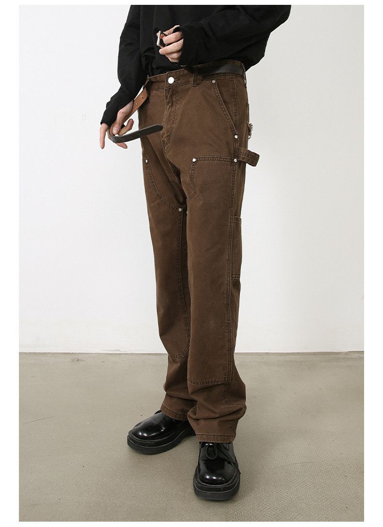 Japanese Brand × Jean Vintage Washed Loose Casual Vintage Work Jeans Size US 32 / EU 48 - 3 Thumbnail