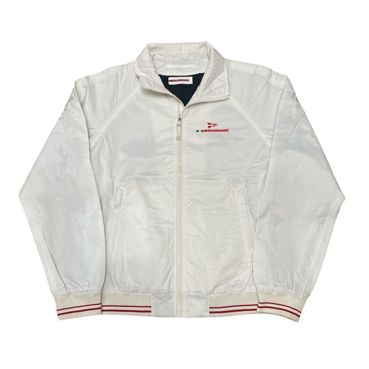 Prada Prada Luna Rossa Sailing Track Bomber Jacket Size US M / EU 48-50 / 2 - 1 Thumbnail