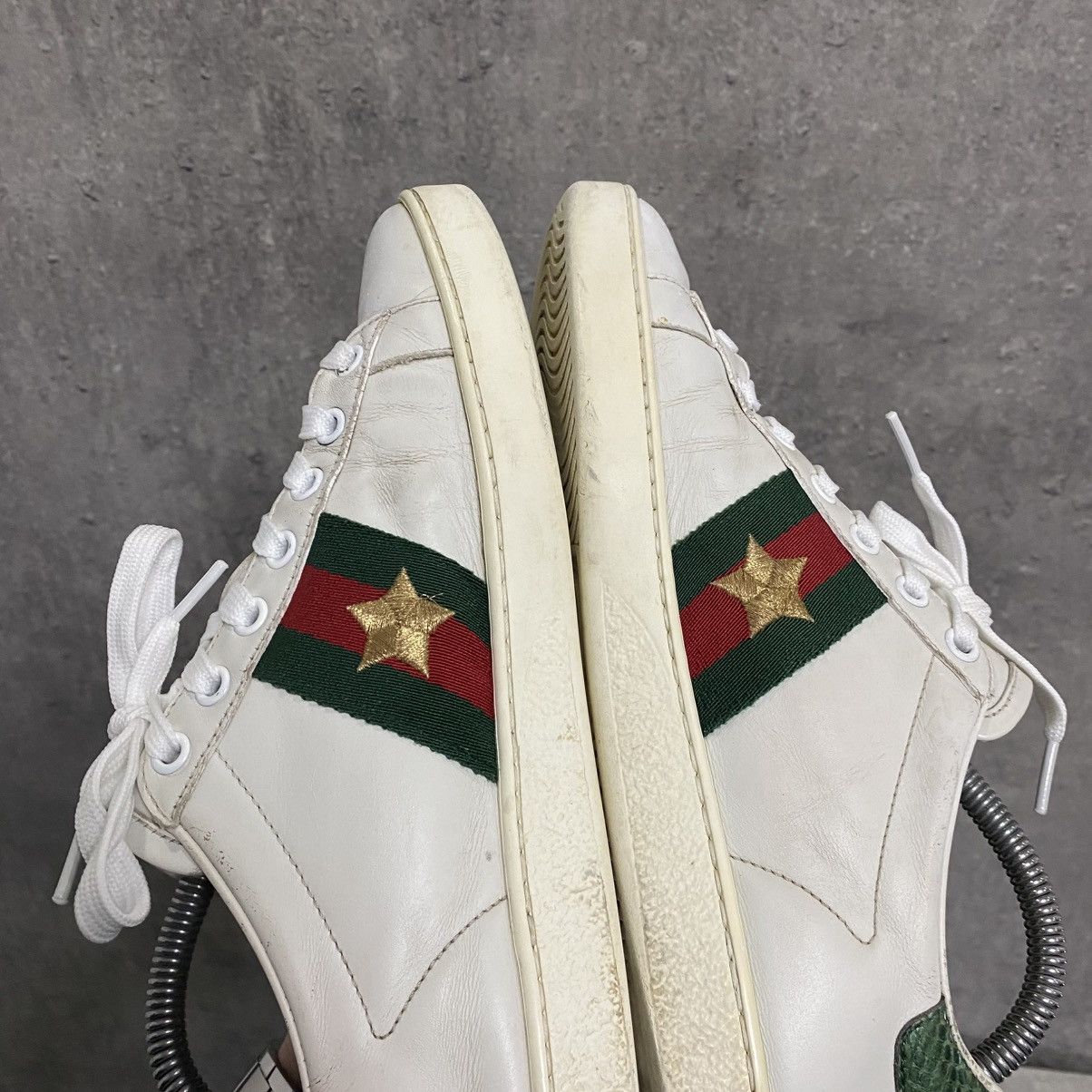 Gucci Gucci Ace Embroidered Pineapple Sneakers Size US 5.5 / EU 38 - 11 Thumbnail