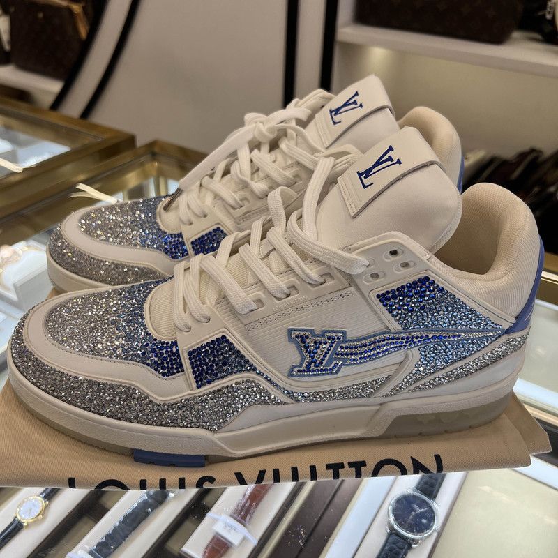 Louis Vuitton Louis Vuitton Colorful Trainer Low-Top Sneakers 0079 Size US 9.5 / EU 42-43 - 1 Thumbnail