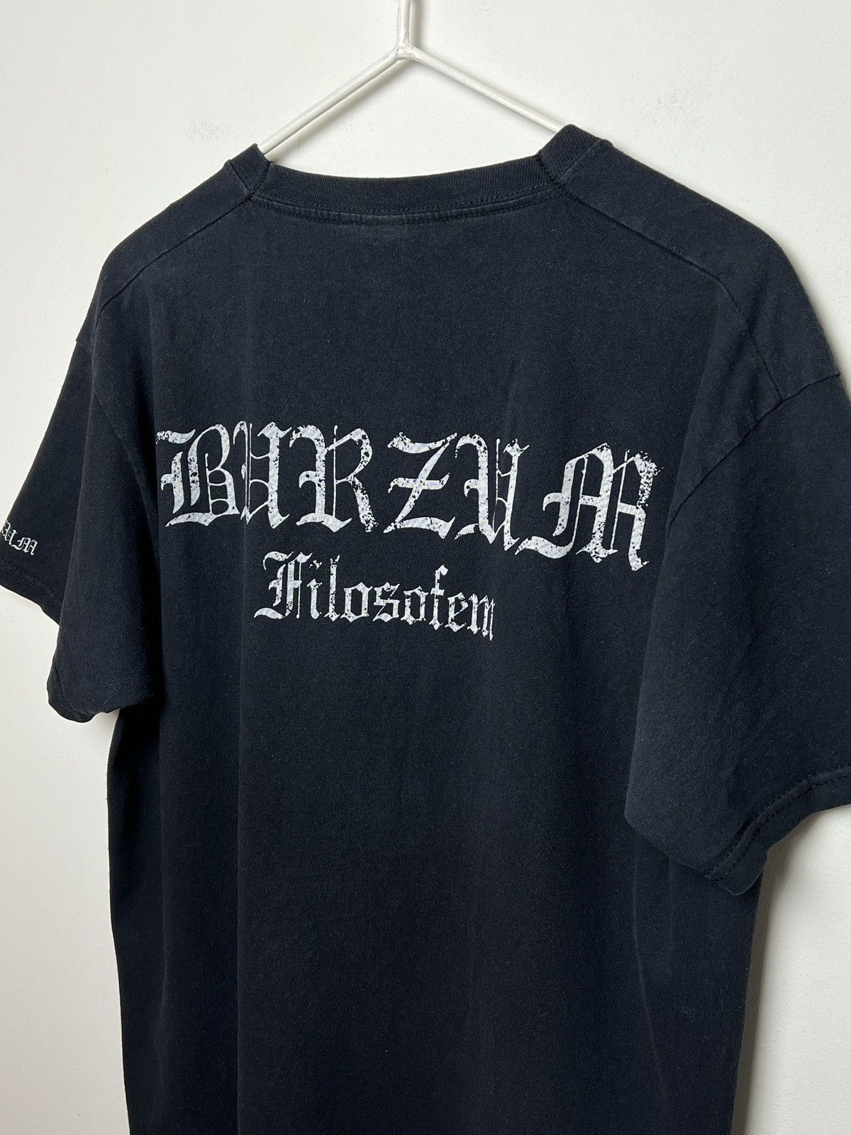 Band Tees burzum filosofem y2k black metal t shirt m-l Size US L / EU 52-54 / 3 - 7 Thumbnail