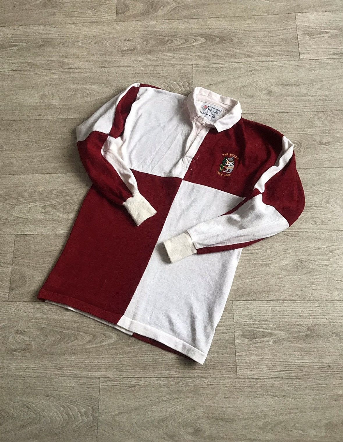 Canterbury of New Zealand × Vintage 🔷Vintage The Bears Rugby Union Shirt Sweater 80s🔷 Size US L / EU 52-54 / 3 - 1 Thumbnail
