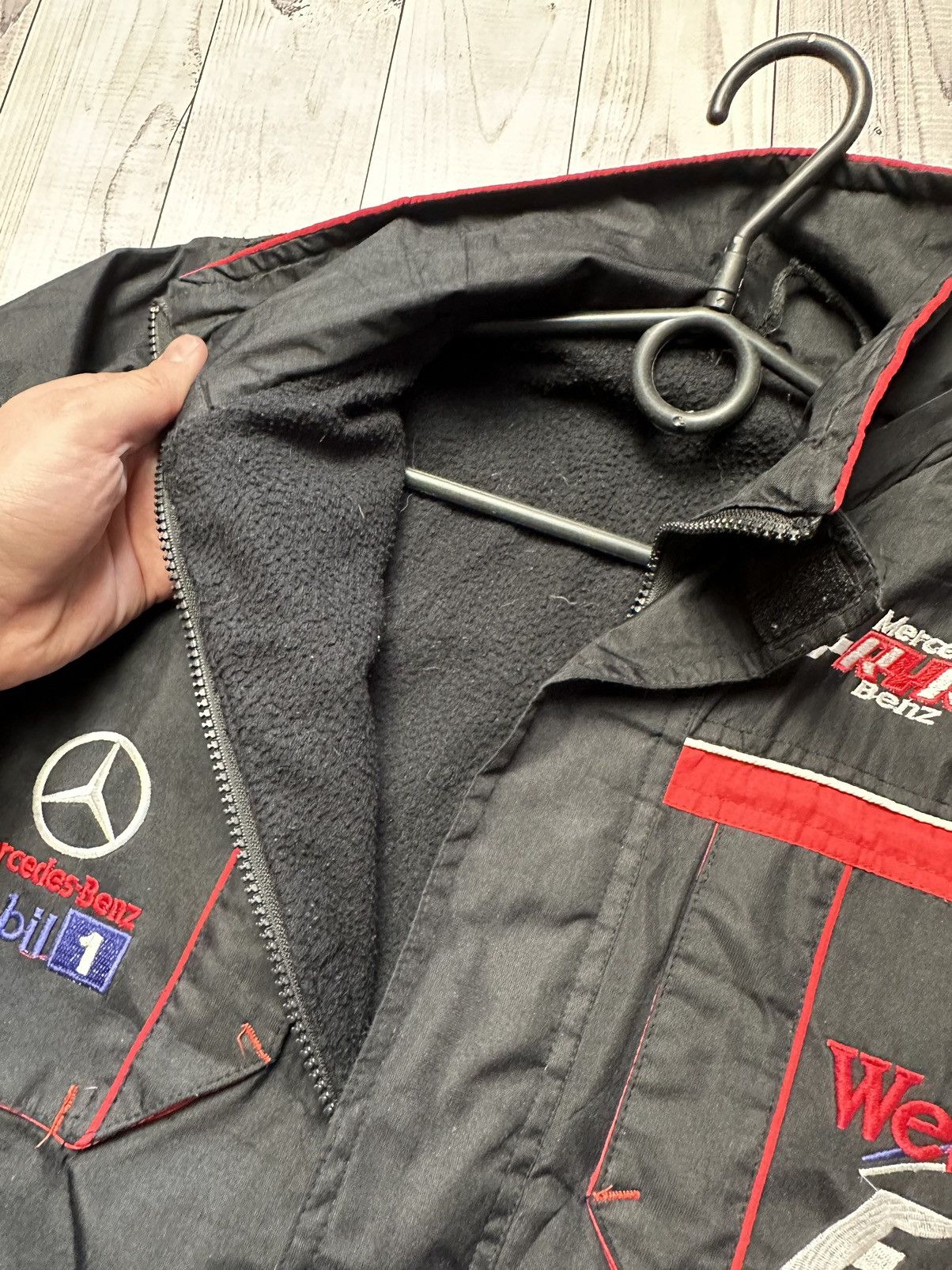 Mercedes-Benz × Vintage Vintage Mercedes Benz racing jacket size kids logo rare Size US XXS / EU 40 - 5 Thumbnail