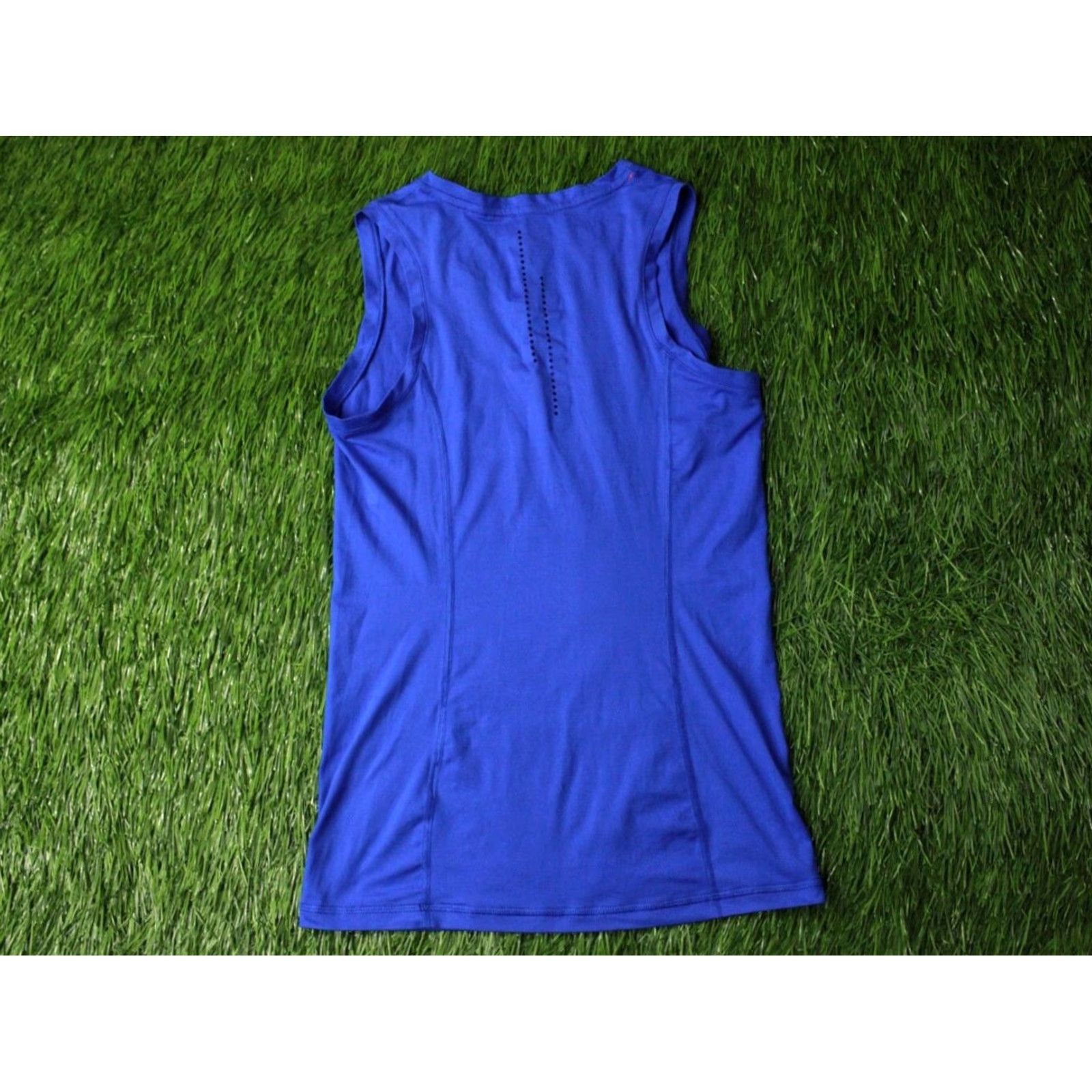 Nike NIKE Dri-FIT 2011 ORIGINAL WOMEN VEST Sleeveless Shirt Jersey S Blue Training Run Shirts Womens Size S / US 4 / IT 40 - 7 Thumbnail
