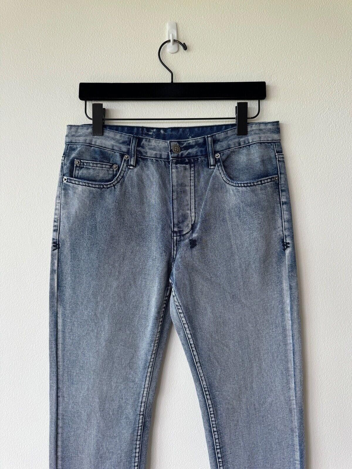 Ksubi new Ksubi mens denim jean hazlow 32 blue cobalt kolour slim Size US 32 / EU 48 - 2 Thumbnail