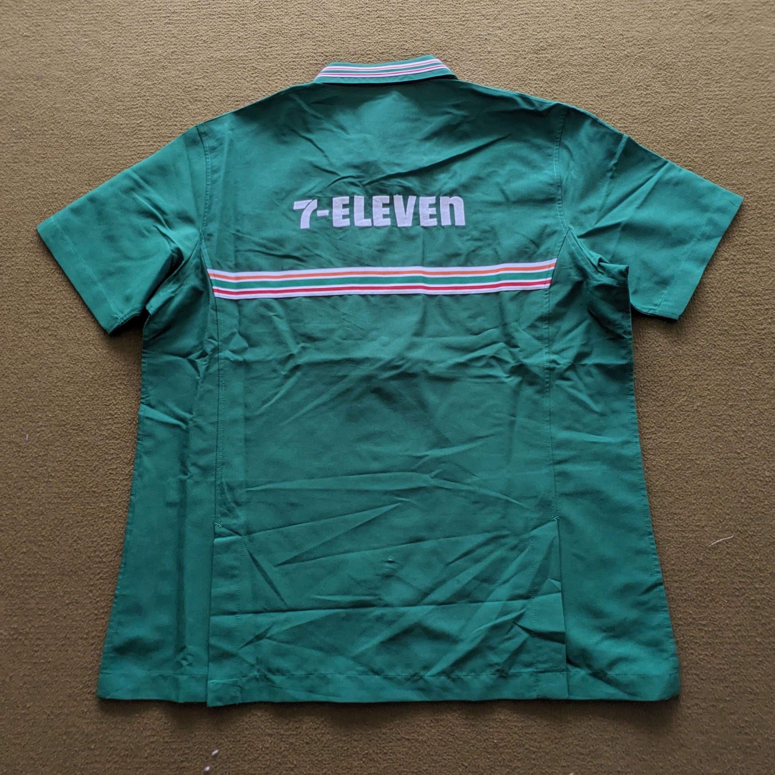 Vintage Vintage 7 ELEVEN Uniform Workers Jacket Size US L / EU 52-54 / 3 - 3 Thumbnail