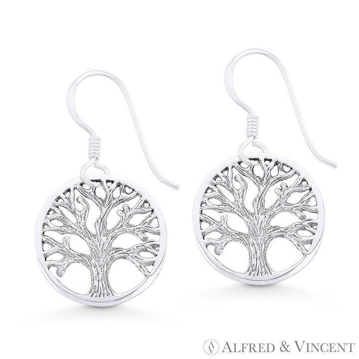 Other Tree-of-Life Religious Charm Dangling Hook Earrings Size ONE SIZE - 1 Preview