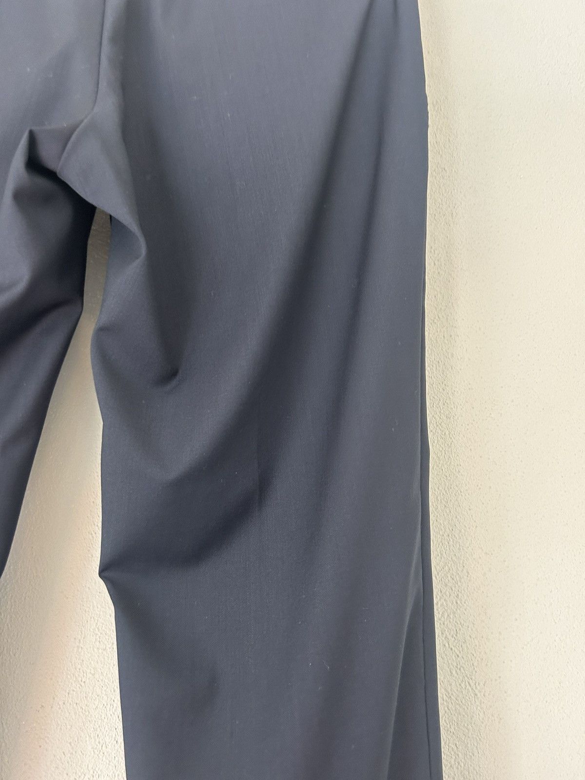 Prada Virgin Wool Navy Slim Fit Dress Pants Size US 31 - 13 Thumbnail