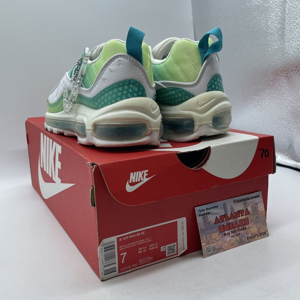 Nike Wmns air max 98 bubble pack Size US 7 / IT 37 - 4 Thumbnail