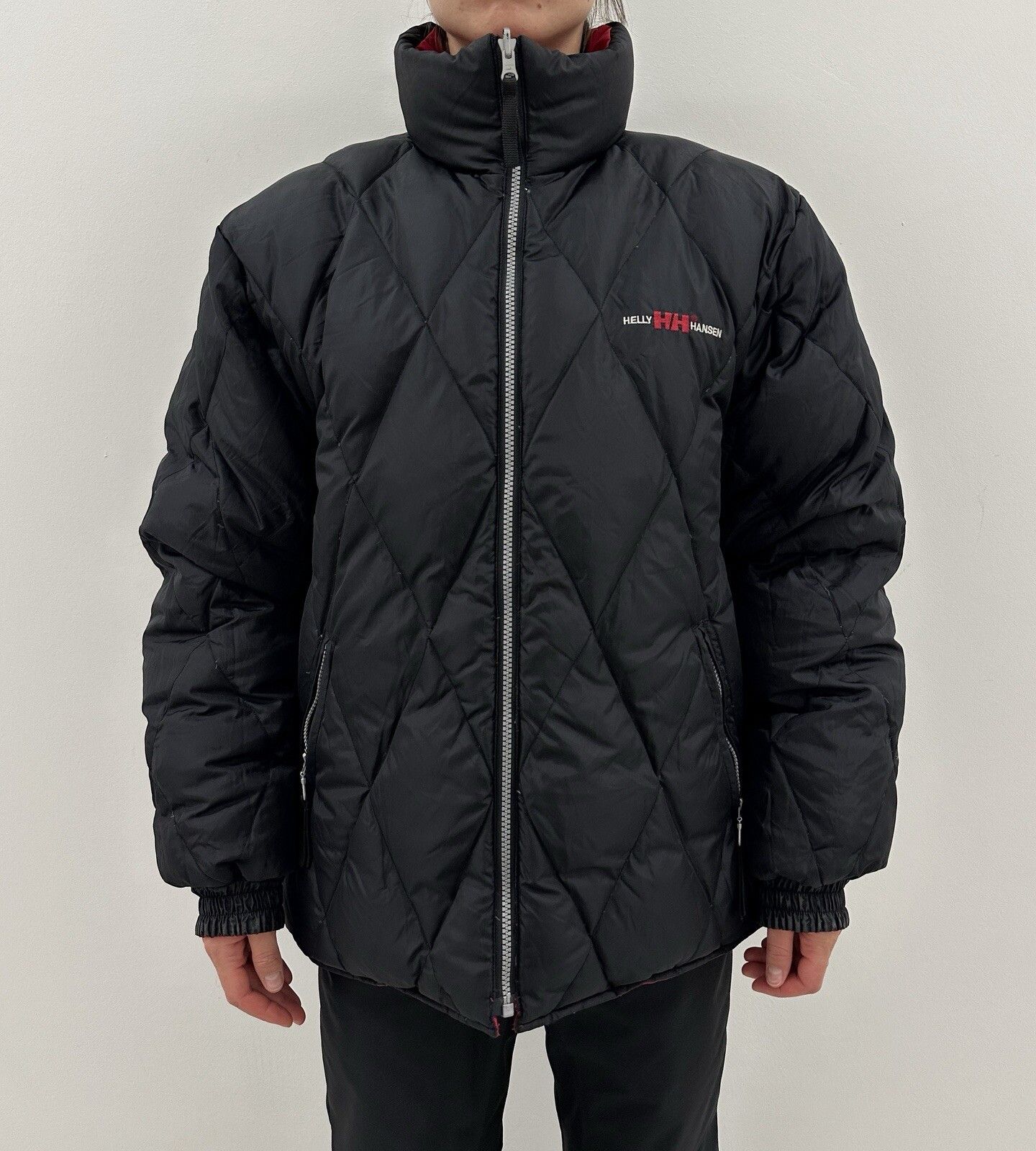 DDP Helly Hansen Womens Down Puffer Reversible Jacket size L