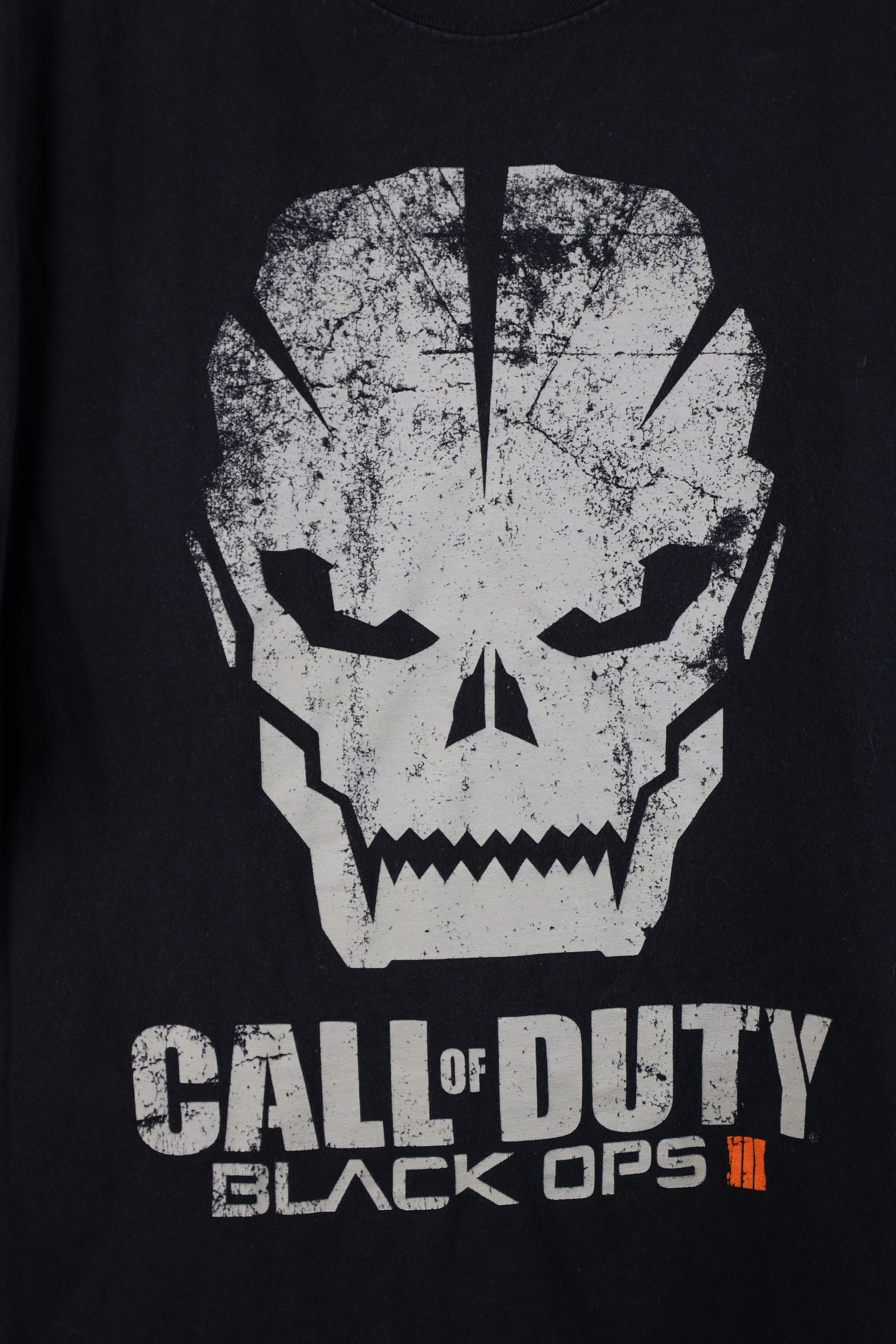 Vintage Vintage Y2K Ops II Call of Duty Video Game T-Shirt Black Size US XL / EU 56 / 4 - 4 Thumbnail