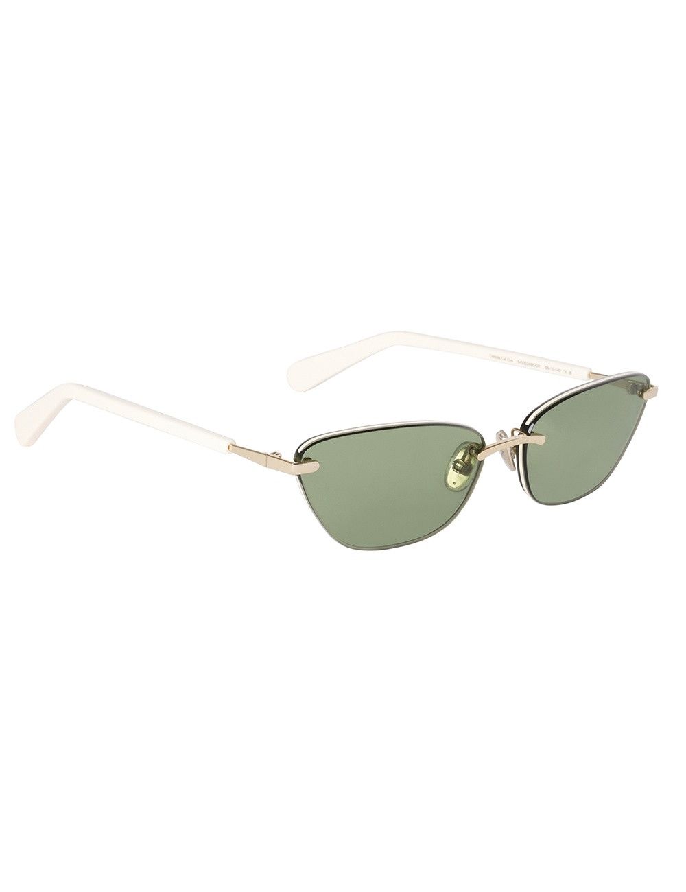 Zimmermann oc11z0925 Size: OS / Celeste Cat Eye Sunglasses in Ivory Size ONE SIZE - 1 Thumbnail