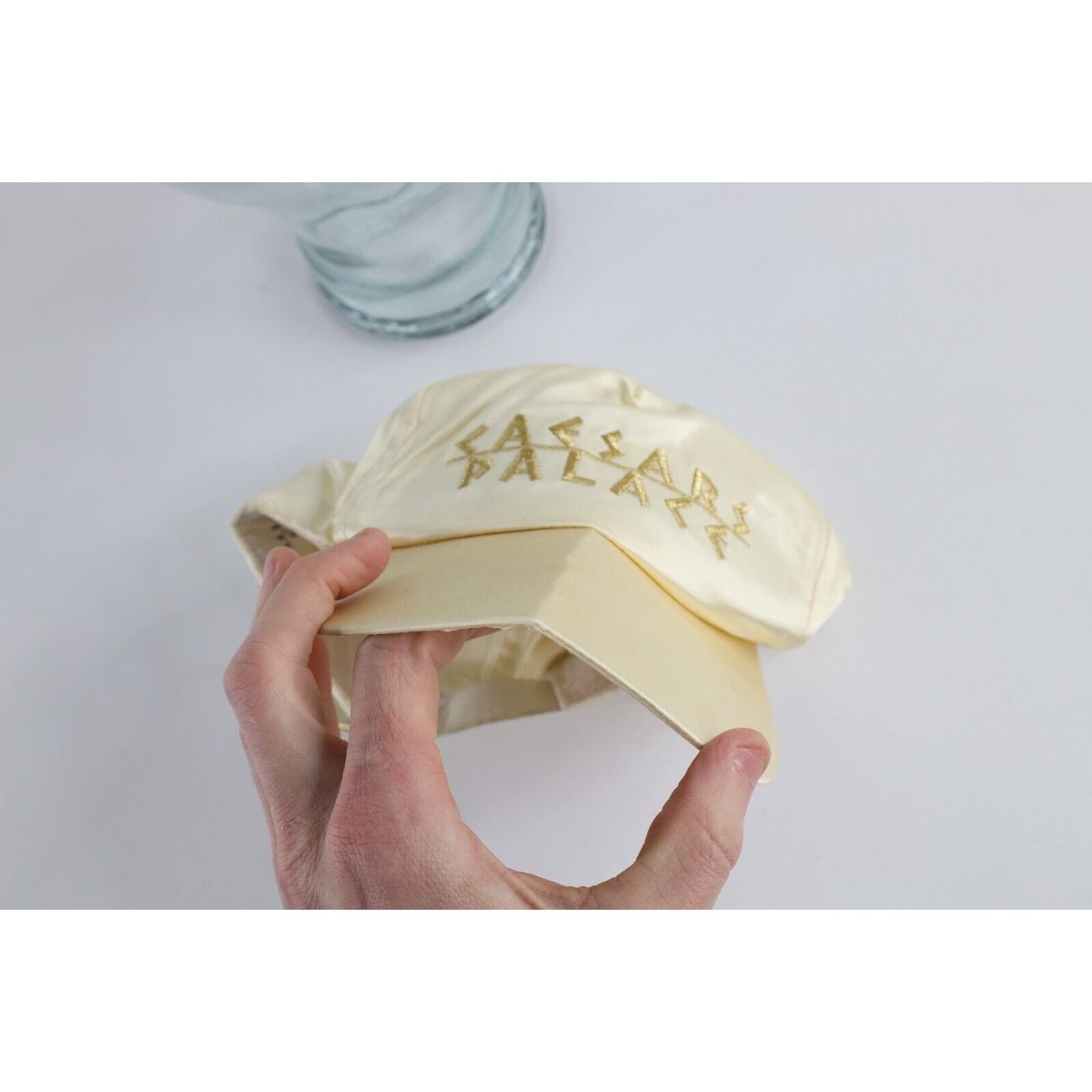 Vintage Vintage 90s Spell Out Caesars Palace Casino Satin Hat Size ONE SIZE - 10 Thumbnail