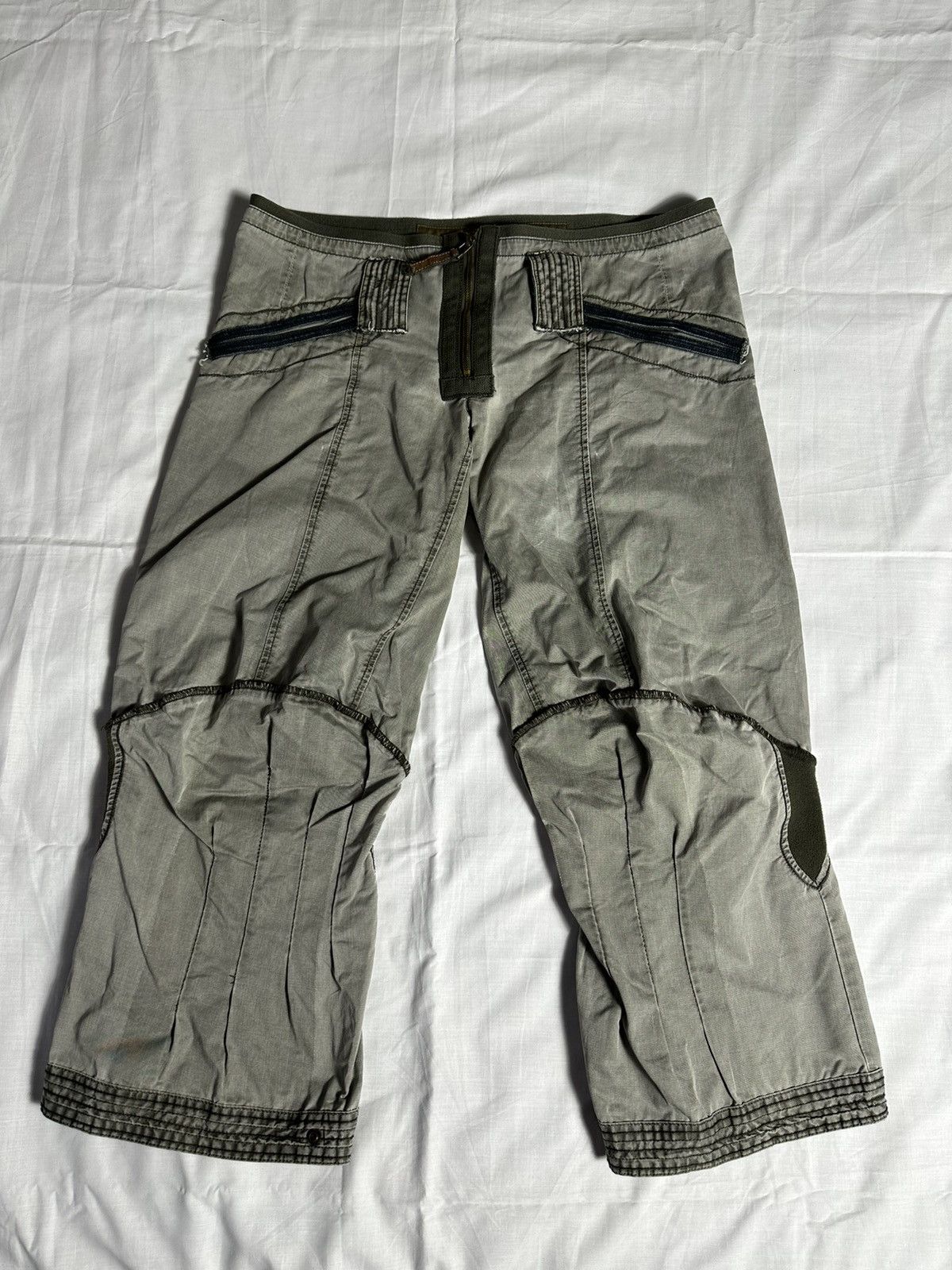 Designer × Marithe + Francois Girbaud 1980s Marithe Francois Girbaud breeches avant garde Y2K Size 30" / US 8 / IT 44 - 1 Thumbnail