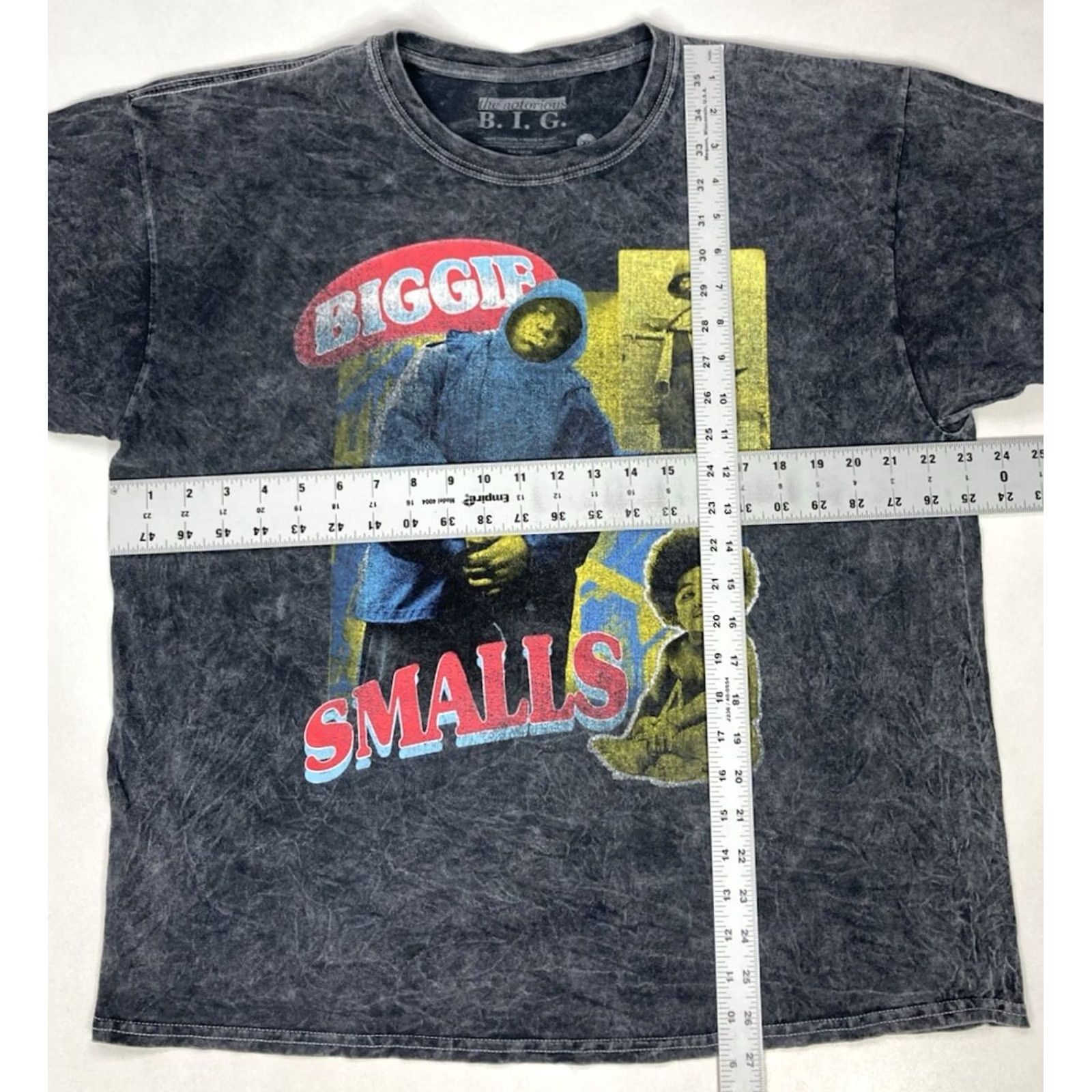 Vintage VINTAGE The Notorious BIG Biggie Graphic T-shirt Women XL Black Acid Wash Hip Hop Music Shirt Size XL / US 12-14 / IT 48-50 - 5 Thumbnail