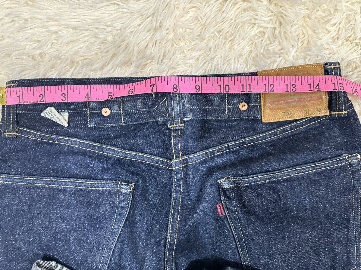 Warehouse & Co. Vintage Warehouse & Co Selvedge Buckle Back Size US 30 / EU 46 - 9 Thumbnail