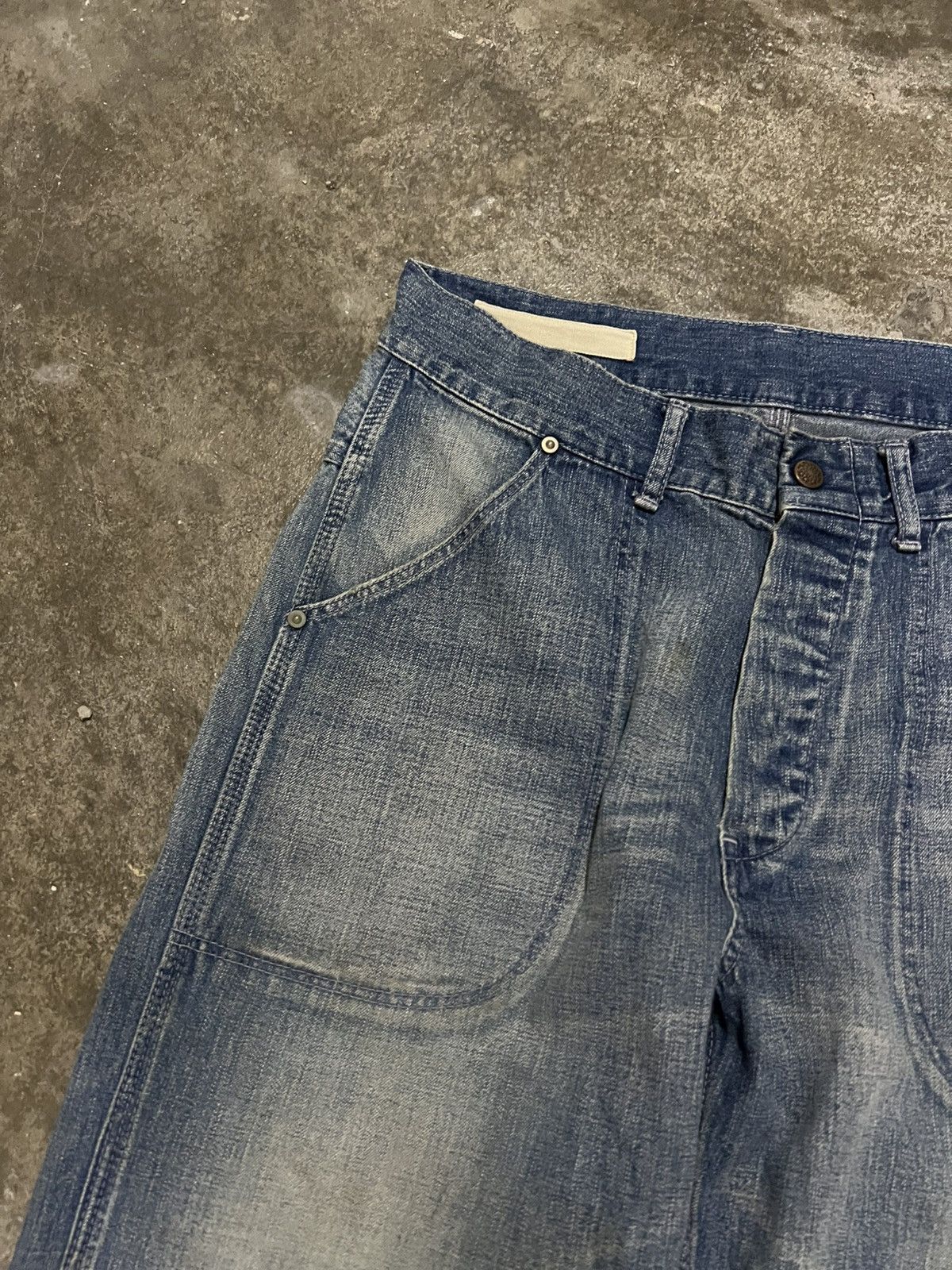 Japanese Brand 💥Inpaichtys Kerri Faded Jean Size US 30 / EU 46 - 8 Thumbnail