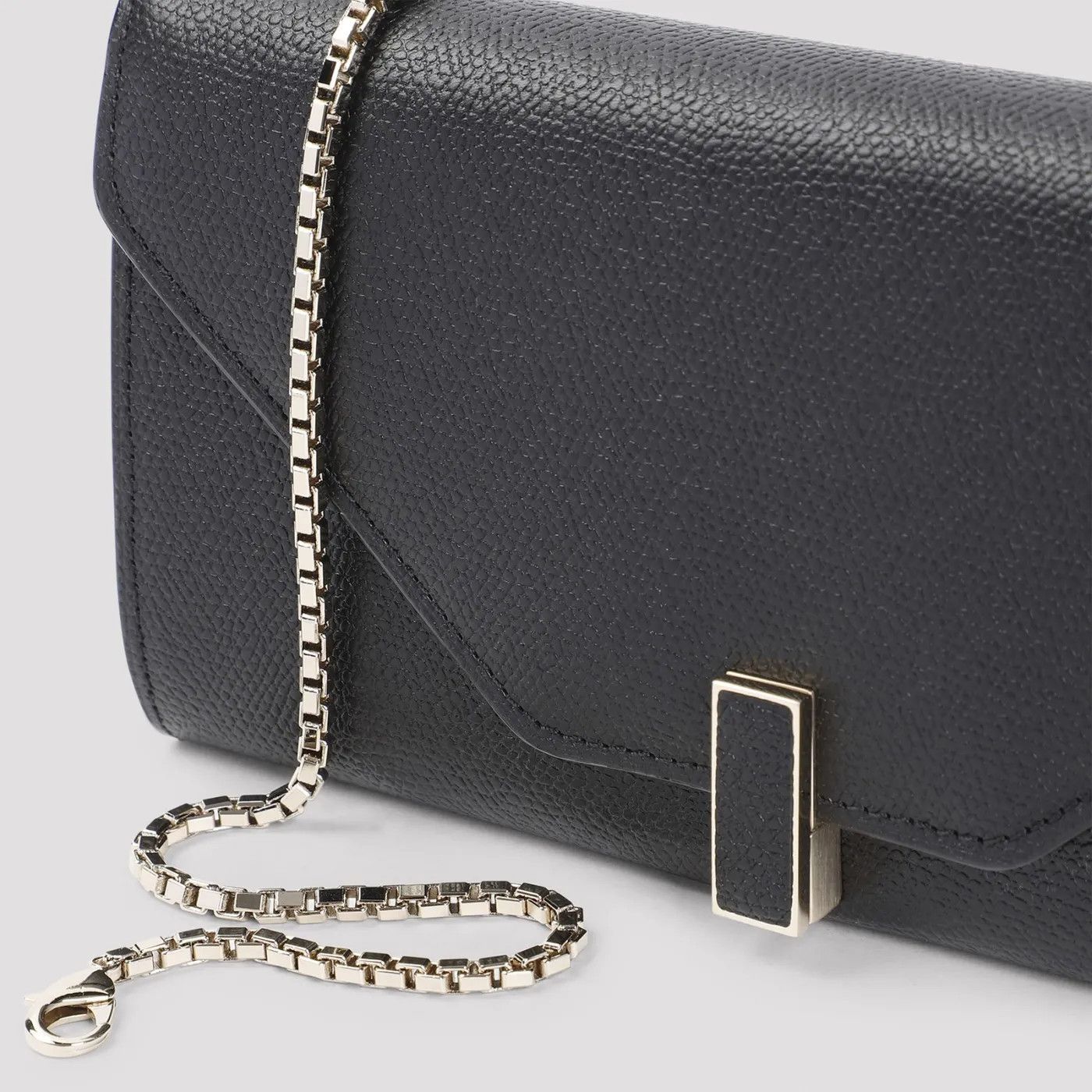 Valextra VALEXTRA Iside Black Chain Wallet Bag New & Authentic Size ONE SIZE - 4 Thumbnail