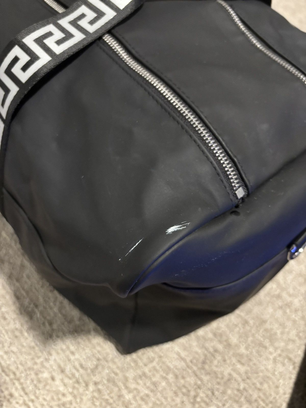 Versace Versace Duffel Bag Gym Weekender Traveler Bag Luggage Size ONE SIZE - 5 Thumbnail