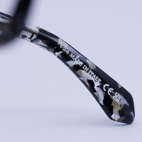 Off-White Off-White OERJ078 STYLE 78 1200 Eyeglasses Black Havana 52mm Size ONE SIZE - 6 Thumbnail