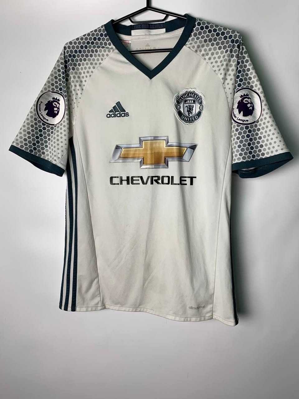 Adidas Manchester United Pogba 2016 2017 third 3rd Shirt Soccer Size US XS / EU 42 / 0 - 1 Thumbnail