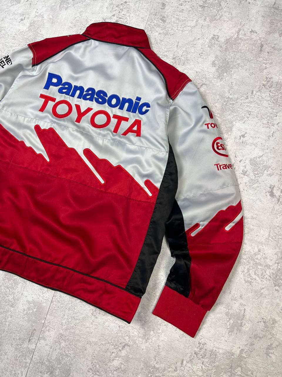 Vintage Vintage Toyota Panasonic Red Racing Jacket Size US M / EU 48-50 / 2 - 14 Thumbnail