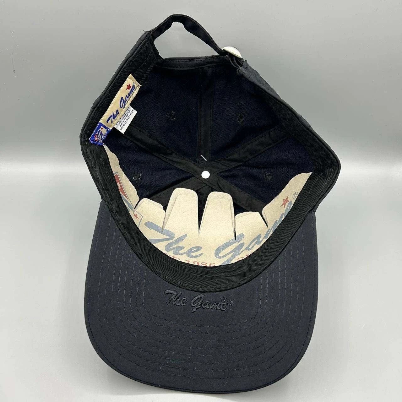 The Game Vintage Sacramento River Cats Hat Men Navy MiLB Strap Back Size ONE SIZE - 2 Thumbnail