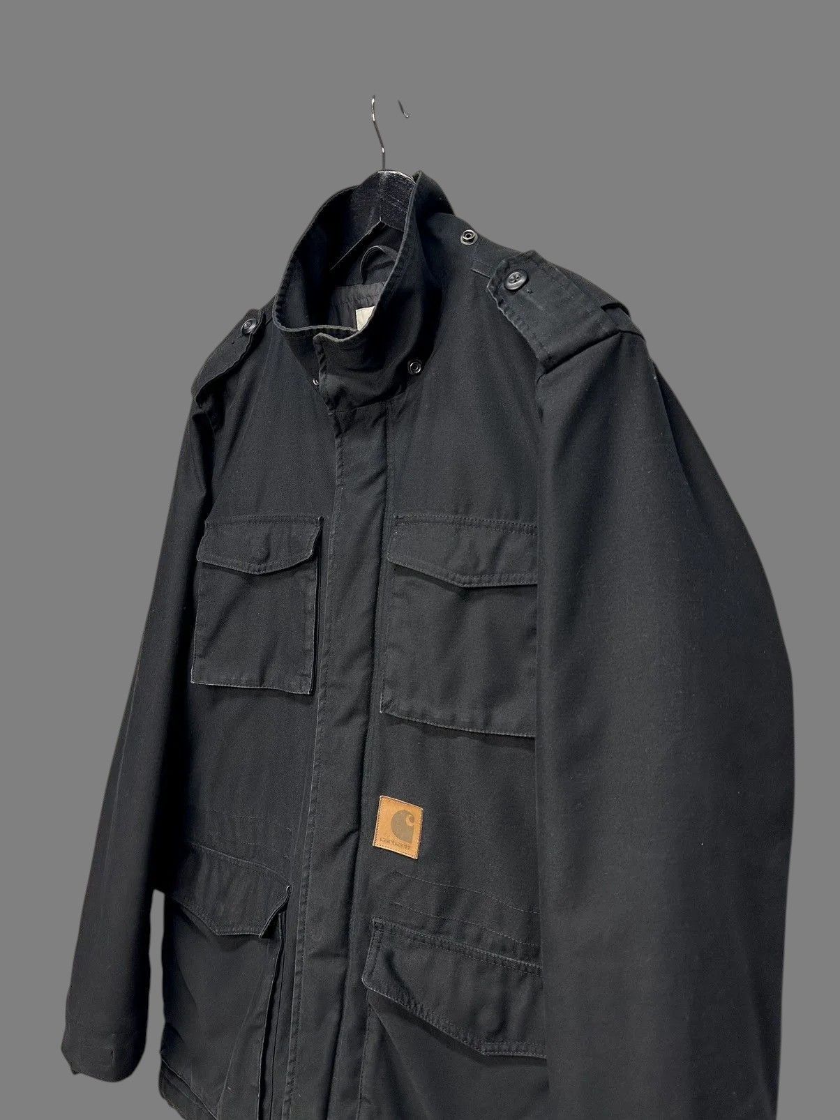 Carhartt Carhartt Black Parka Workwear Jacket Utility 90s Size US L / EU 52-54 / 3 - 4 Thumbnail