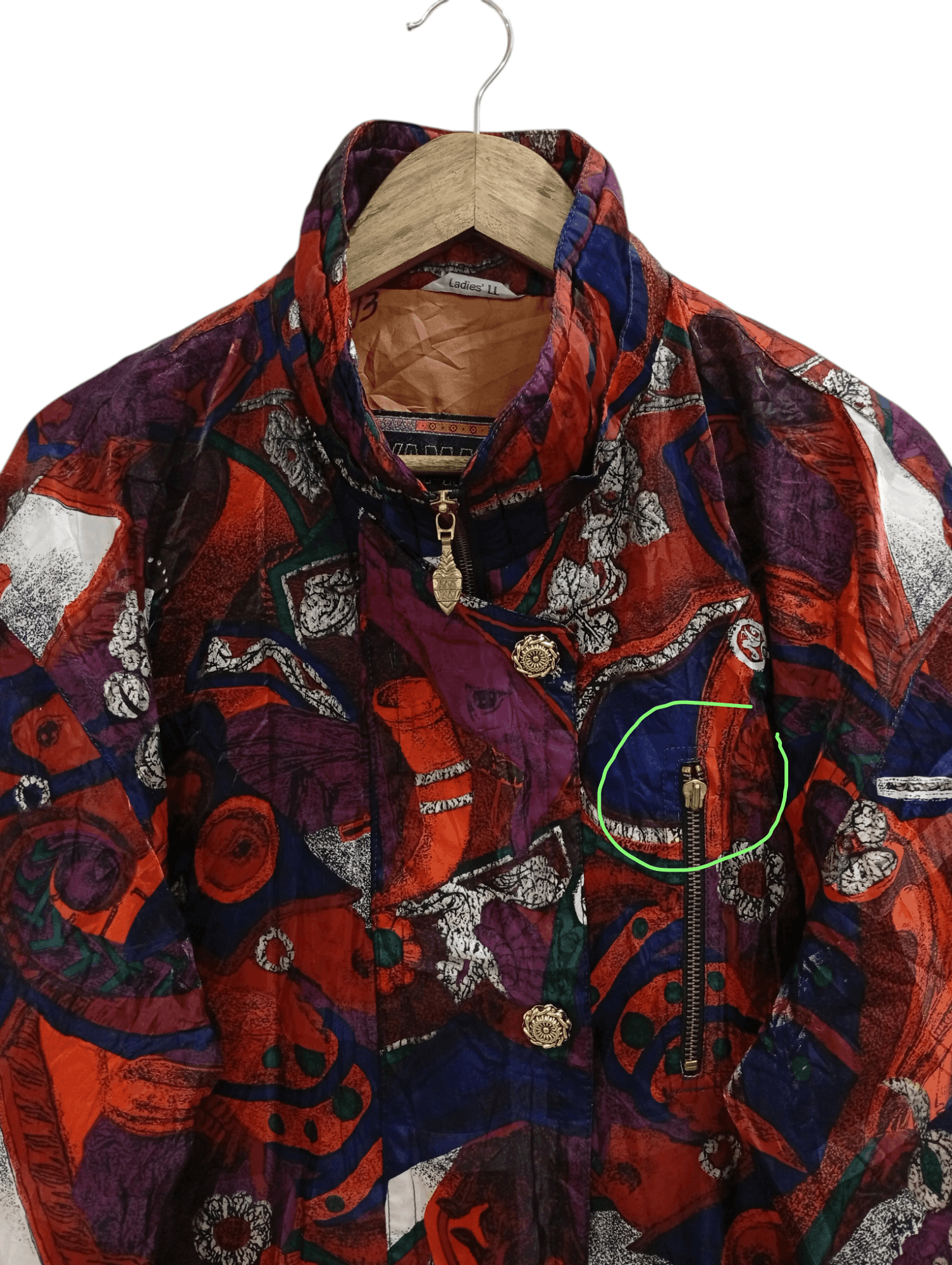 Vintage × Yamaha 🔥🔥Vintage Yamaha Ladies Full Print Jacket Size XL / US 12-14 / IT 48-50 - 21 Thumbnail