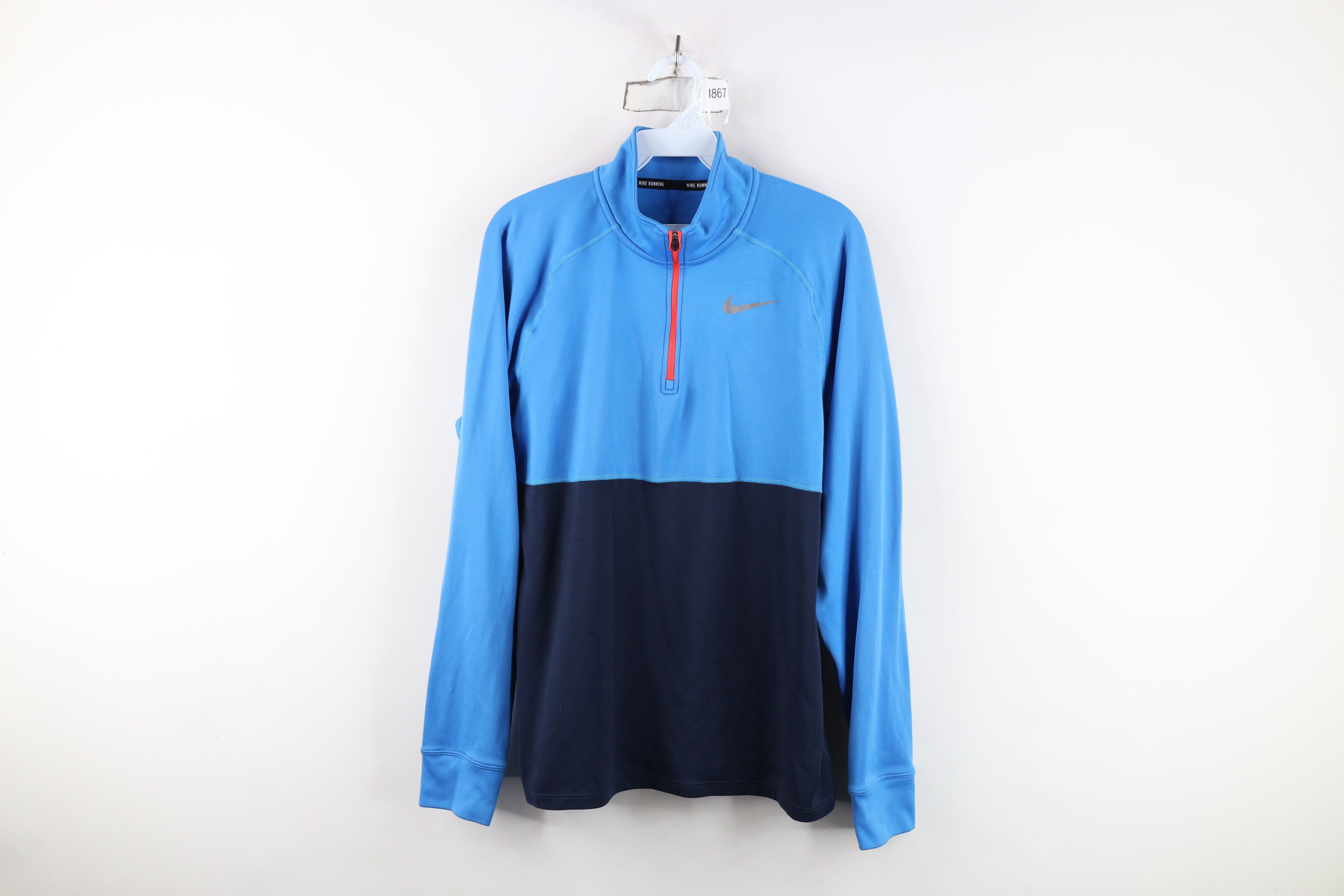Nike Nike Running Reflective Mini Swoosh Pullover Jacket Top Size US L / EU 52-54 / 3 - 1 Thumbnail