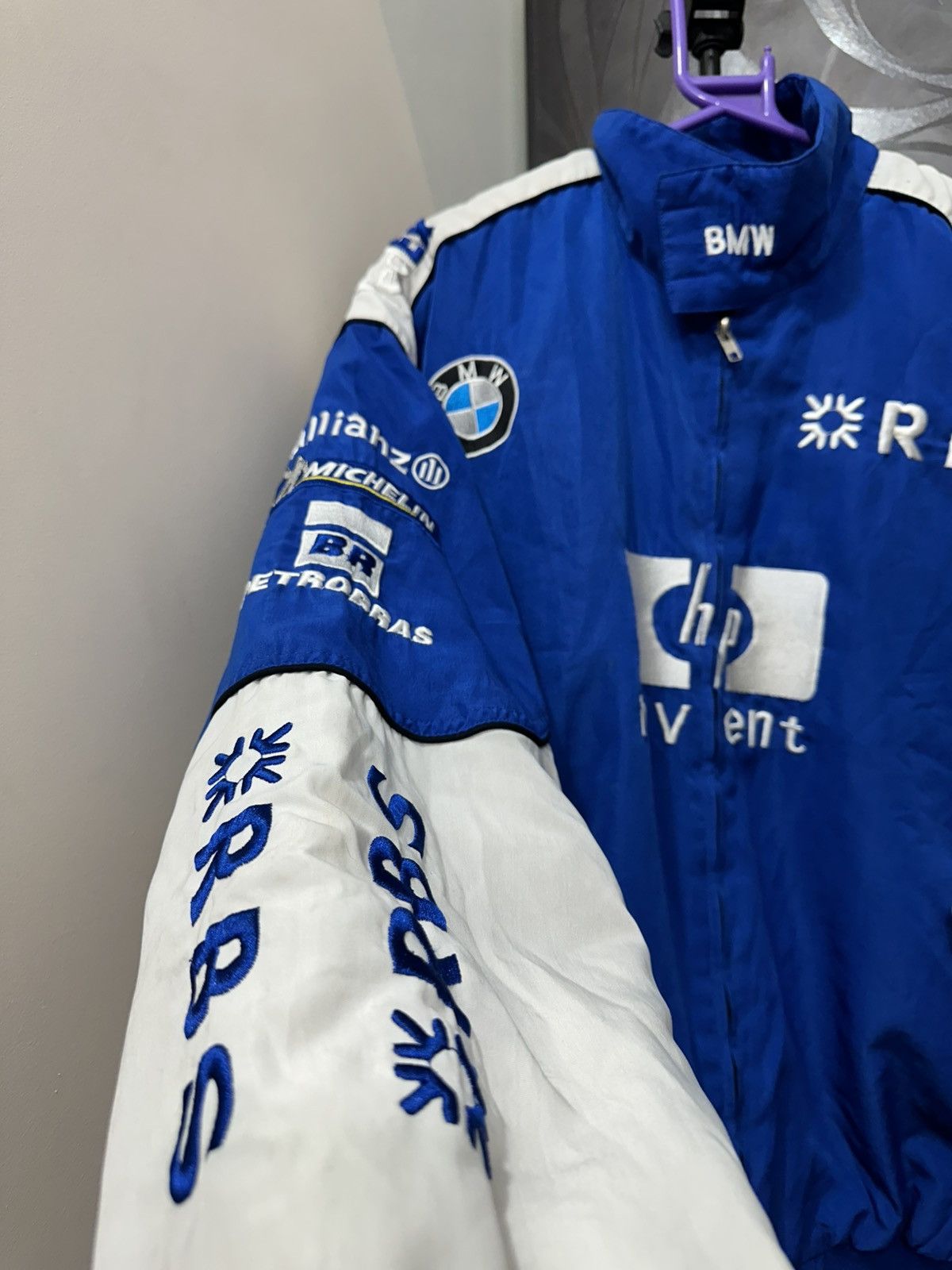 BMW Crazy Bmw Racing Bomber Jacket 🏎️🏁 Size US S / EU 44-46 / 1 - 3 Thumbnail
