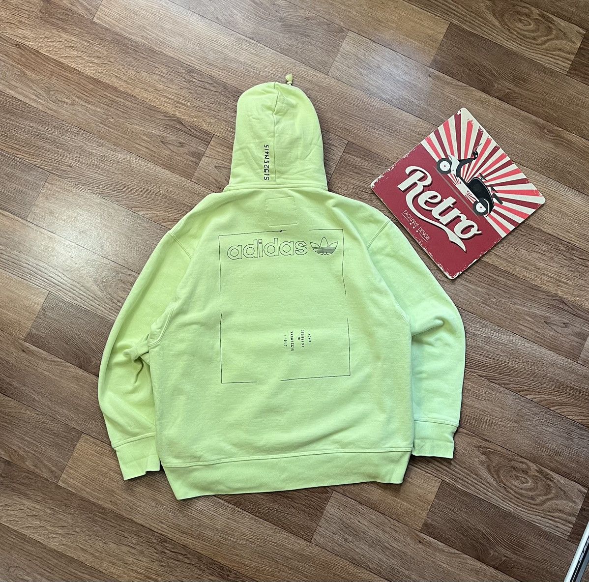 Adidas Adidas ORIGINALS Kaval Graphic Hoodie Size US XL / EU 56 / 4 - 5 Thumbnail