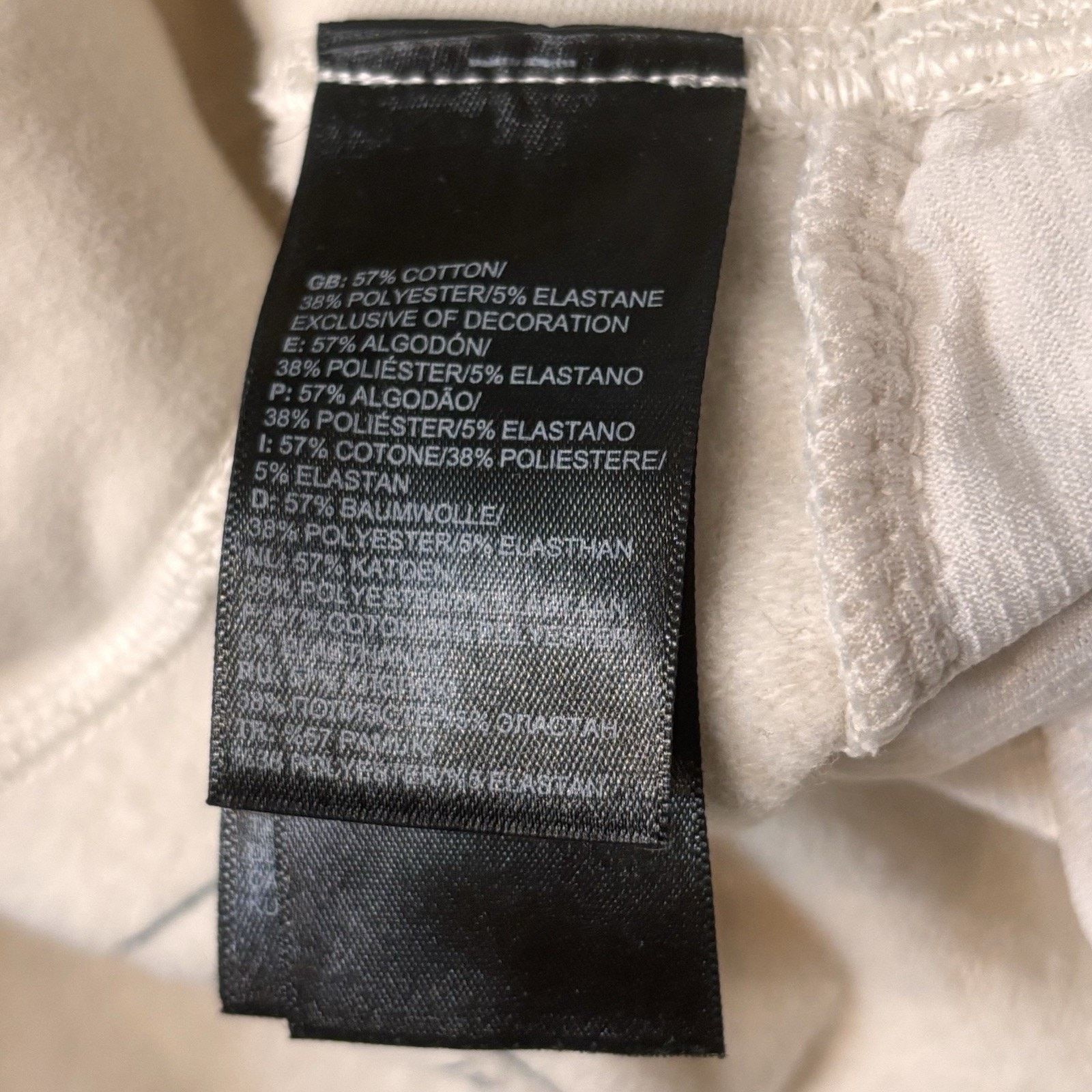 The North Face North Face Cream & Black Joggers Logo Spell Out Womens Small Size 26" / US 2 / IT 38 - 7 Thumbnail