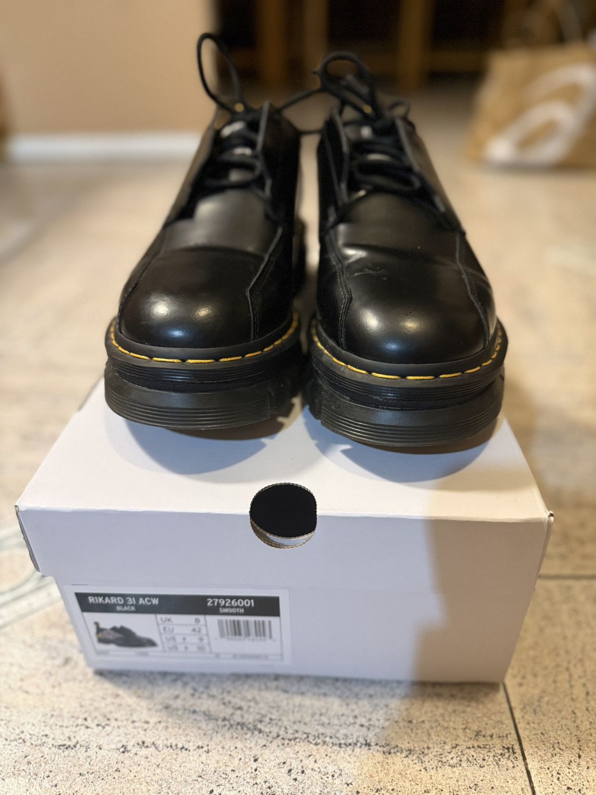 A-COLD-WALL* × Dr. Martens Dr Marten x ACW Rikard Size US 9 / EU 42 - 4 Thumbnail