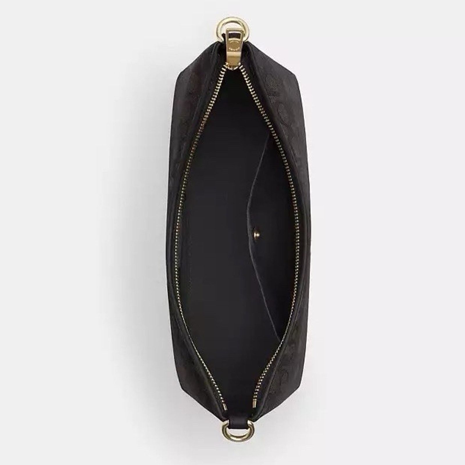 Coach NWT Coach Signature Laurel Bag CV975 Gold/Walnut/Black Size ONE SIZE - 10 Thumbnail